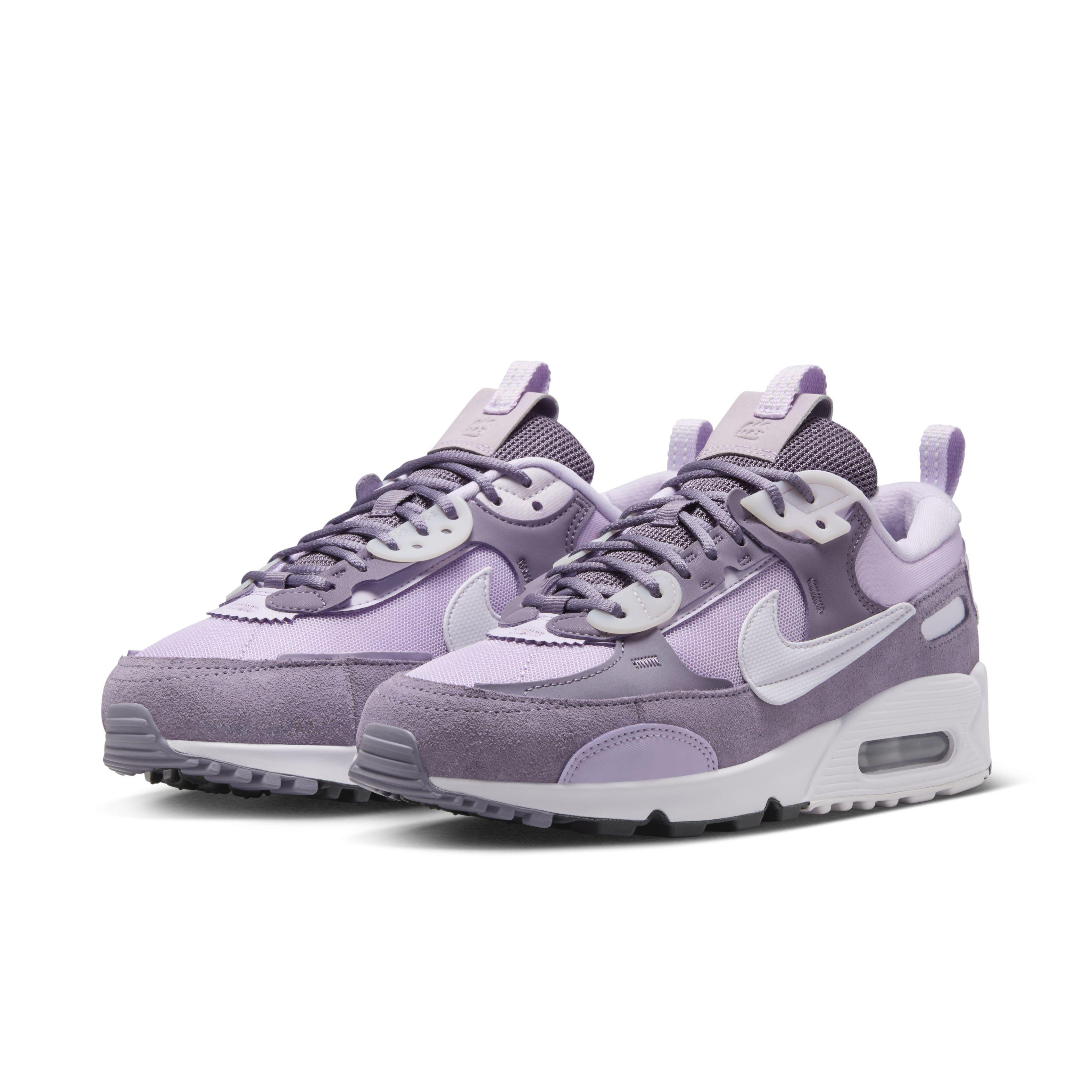 Nike Air Max 90 Futura "Daybreak/Lilac Bloom/Black/Barely Grape" Women's Shoe - DAYBREAK/LILAC/BLACK/GRAPE Thumbnail View 3
