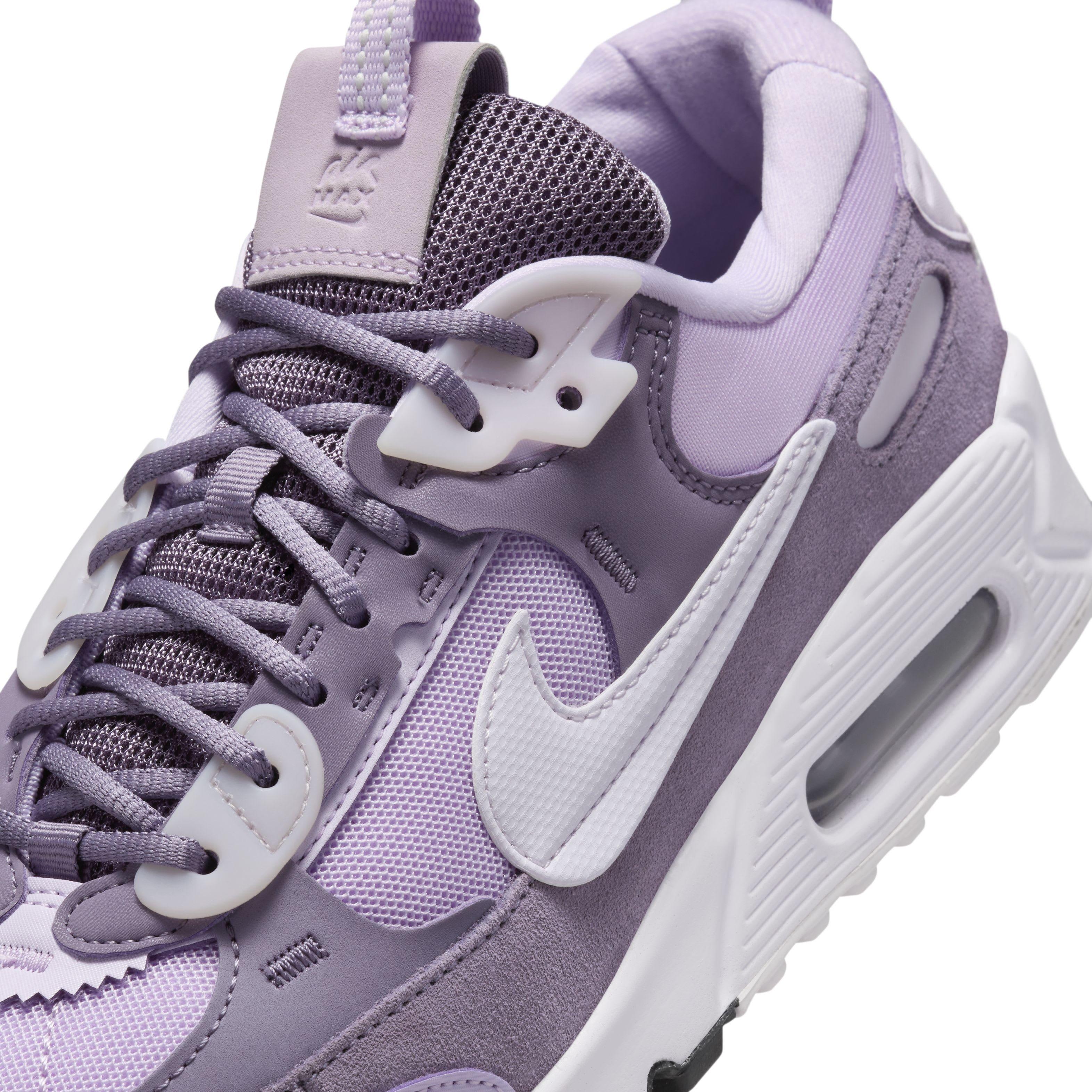Nike Air Max 90 Futura "Daybreak/Lilac Bloom/Black/Barely Grape" Women's Shoe - DAYBREAK/LILAC/BLACK/GRAPE Thumbnail View 7