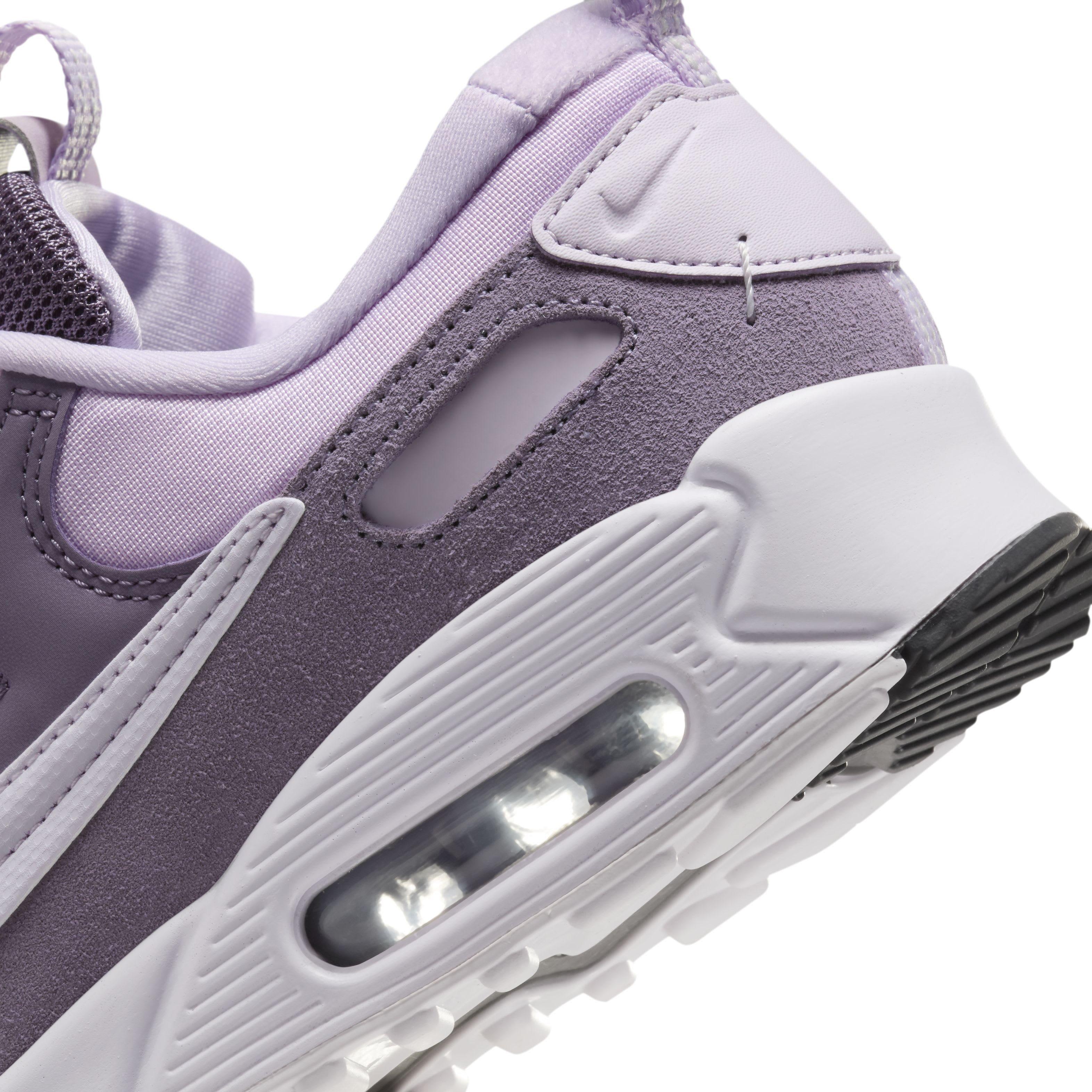 Nike Air Max 90 Futura "Daybreak/Lilac Bloom/Black/Barely Grape" Women's Shoe - DAYBREAK/LILAC/BLACK/GRAPE Thumbnail View 8
