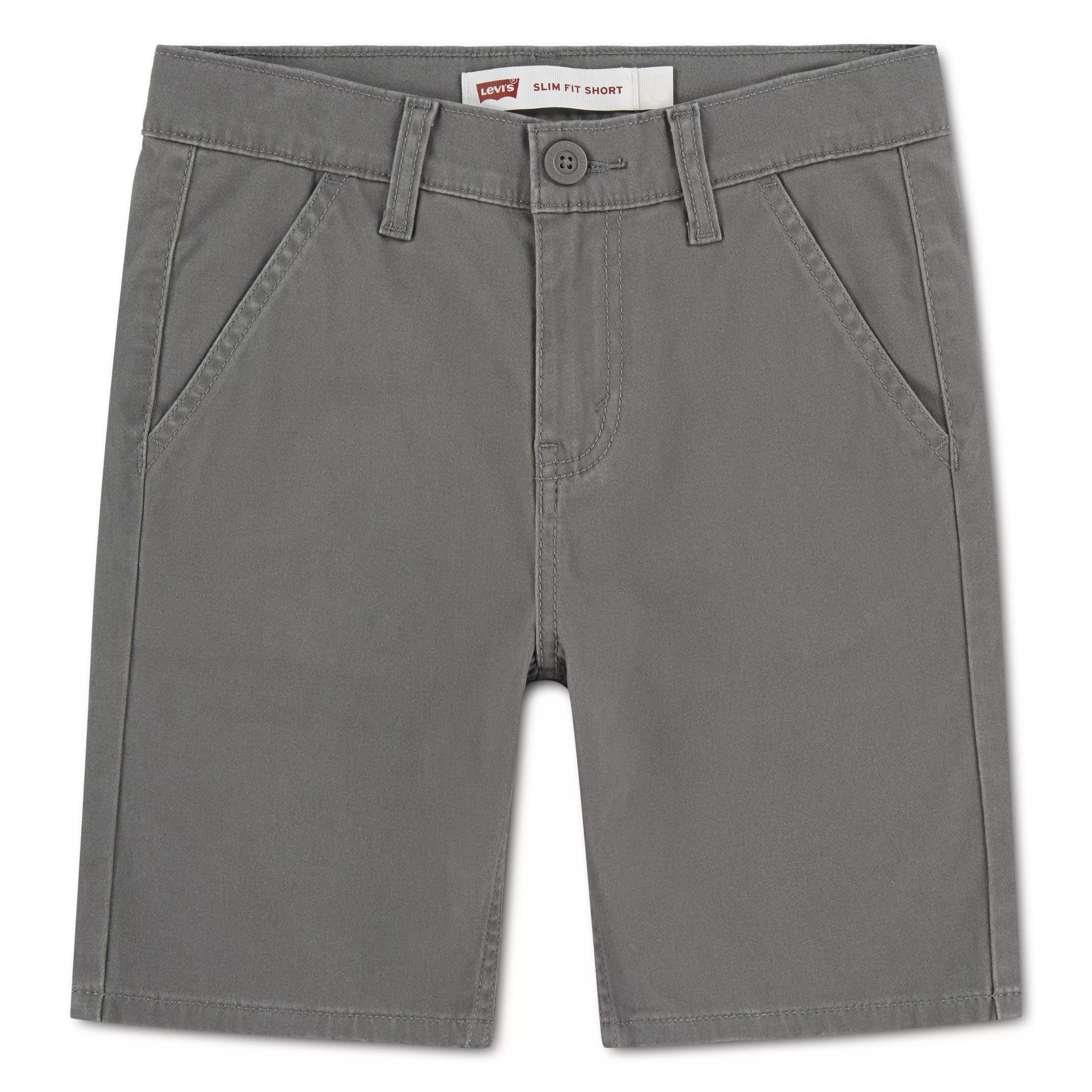 Levi's 511 Sueded Toddler Boys' Grey Chino Shorts - GREY