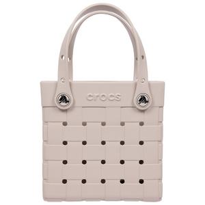 Crocs Small Woven Crossbody Tote - Cream - CREAM