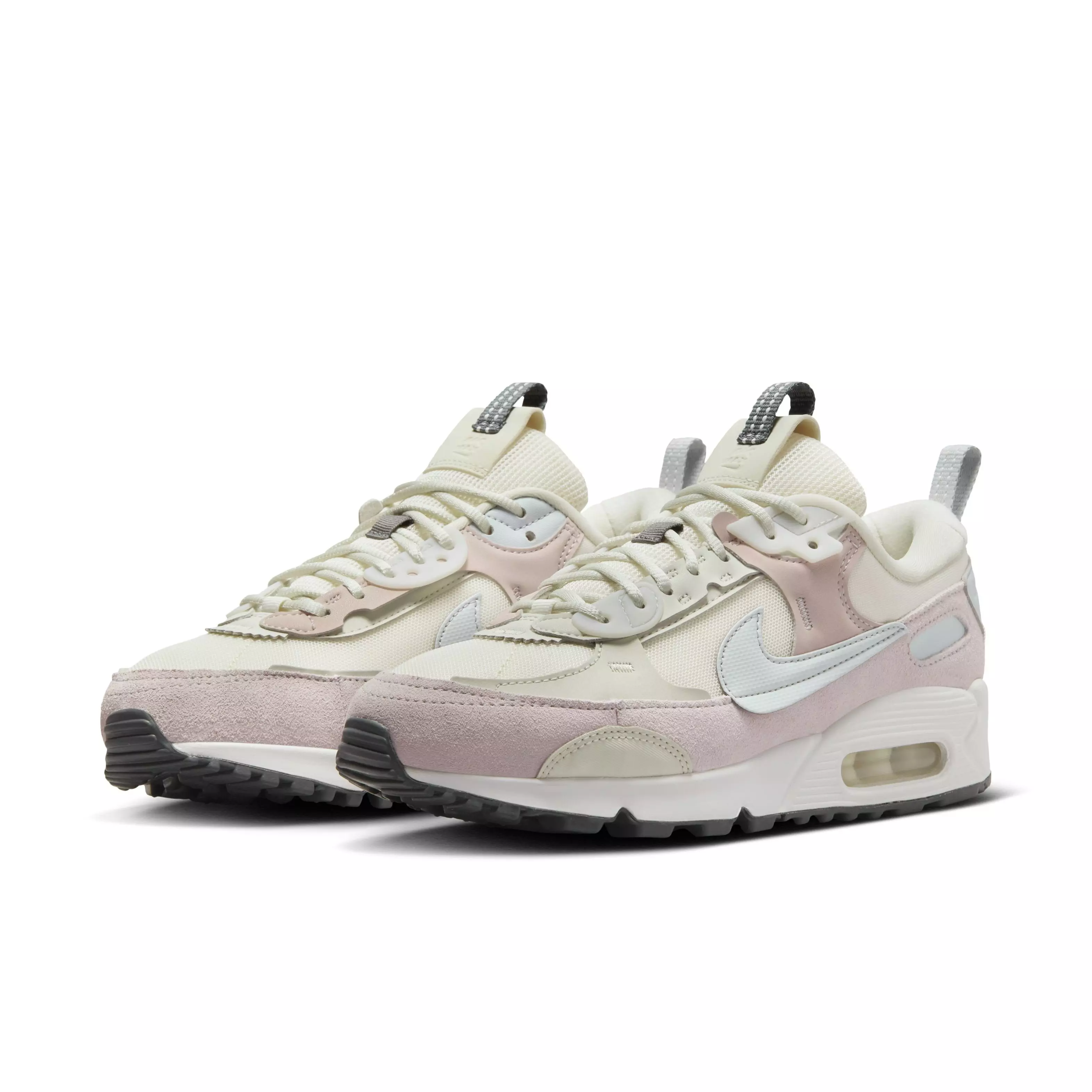 Nike Air Max 90 Futura "Pale Ivory/Platinum Violet/Sea Glass/Phantom" Women's Shoe - IVORY/VIOLET/SEA GLASS/PHANTOM