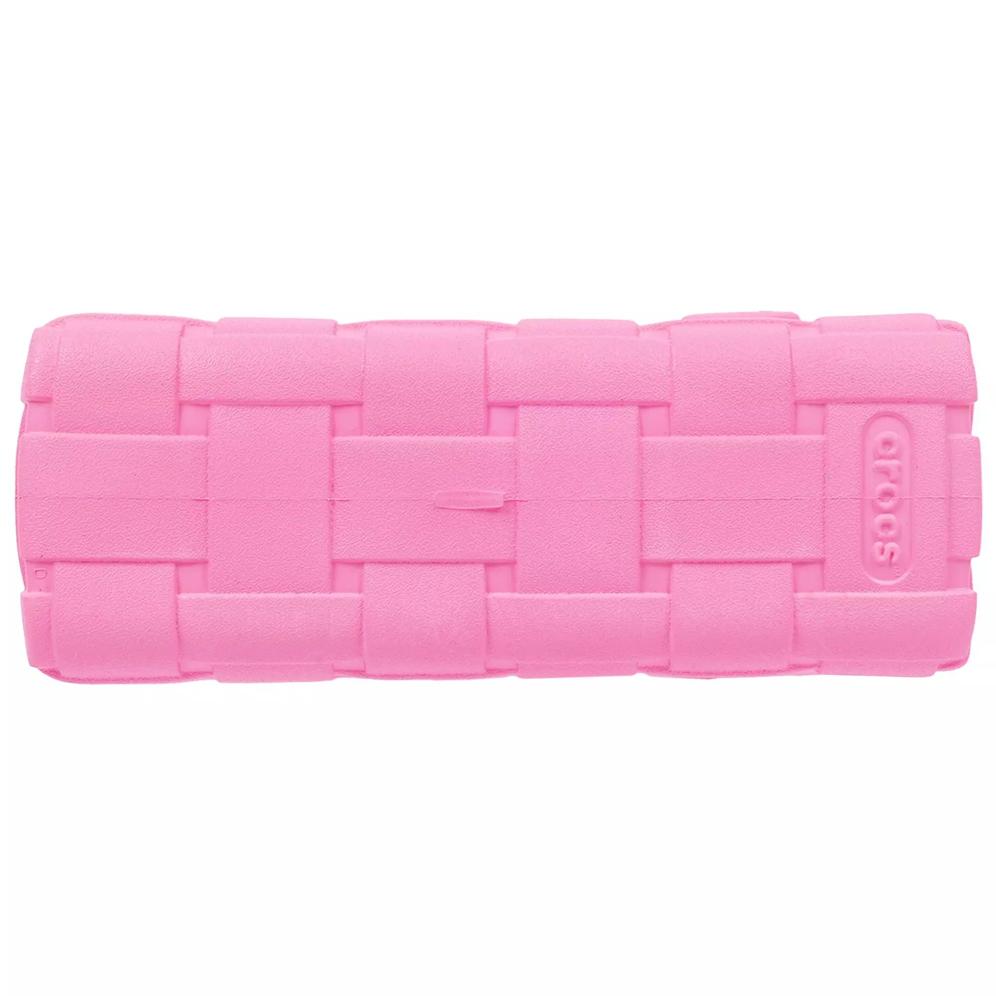 Crocs Small Woven Crossbody Tote - Pink - PINK