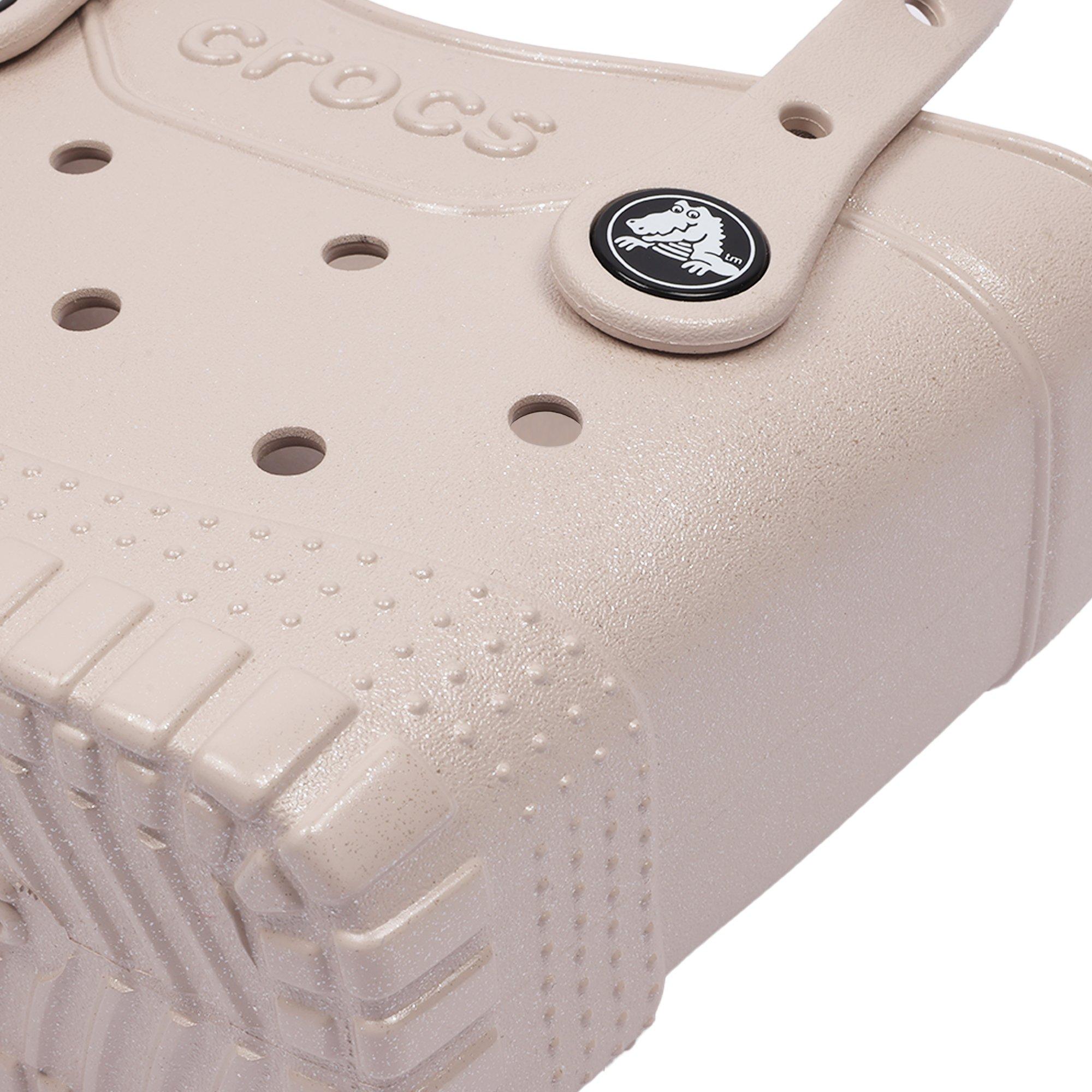 Crocs Micro Glitter Tote - Cream - CREAM