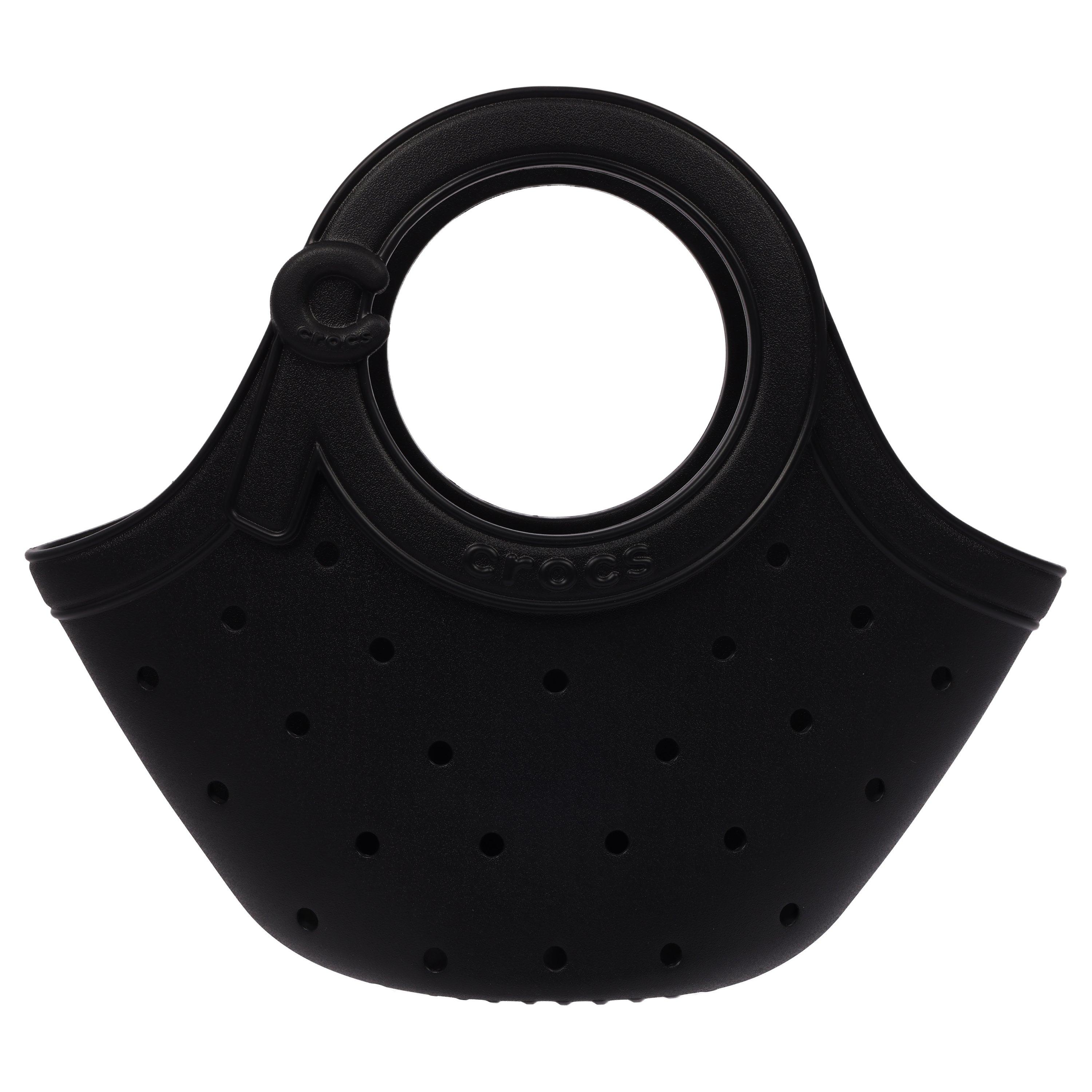 Crocs EVA Medium Tote Bag - Black - BLACK