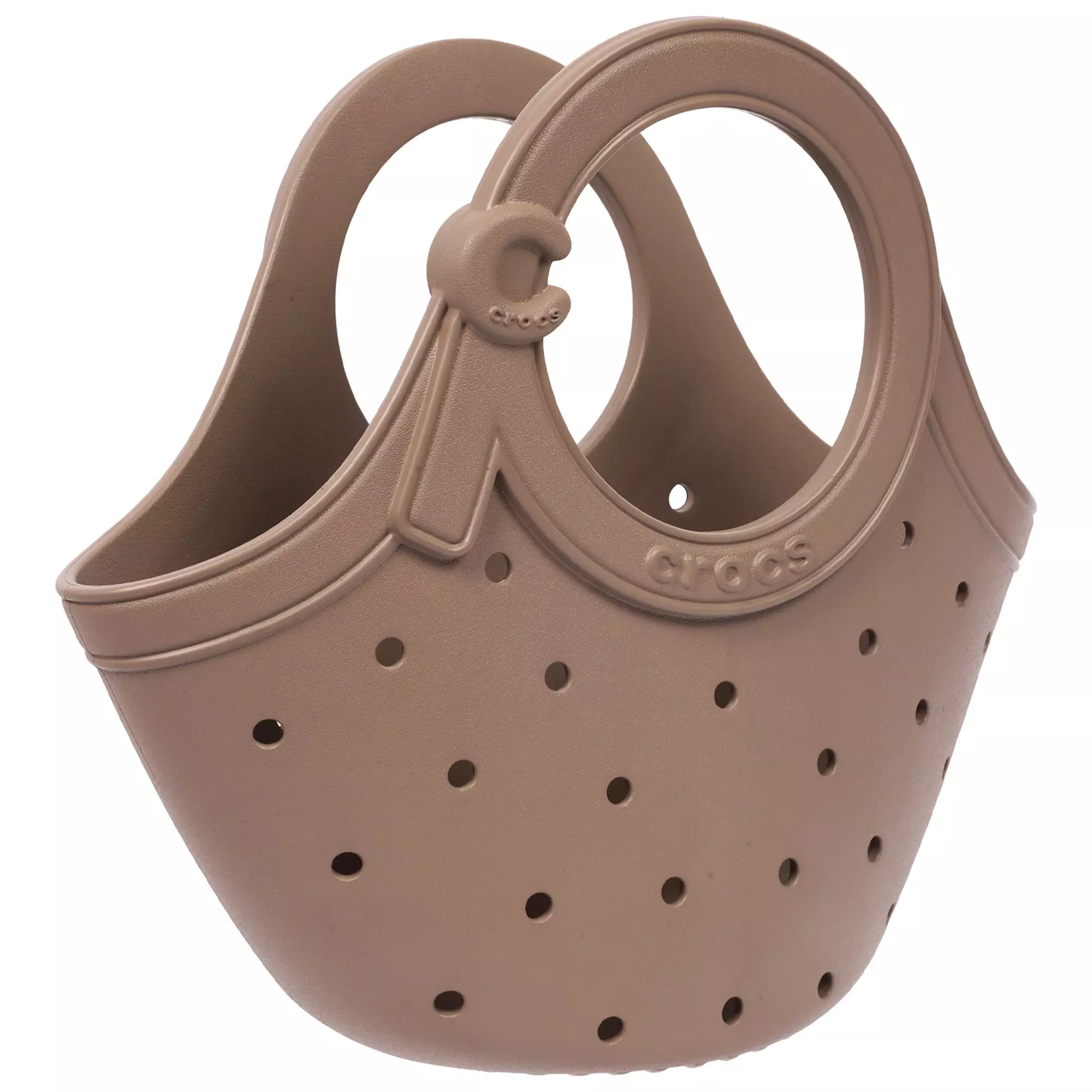 Crocs EVA Medium Tote Bag - Brown - BROWN