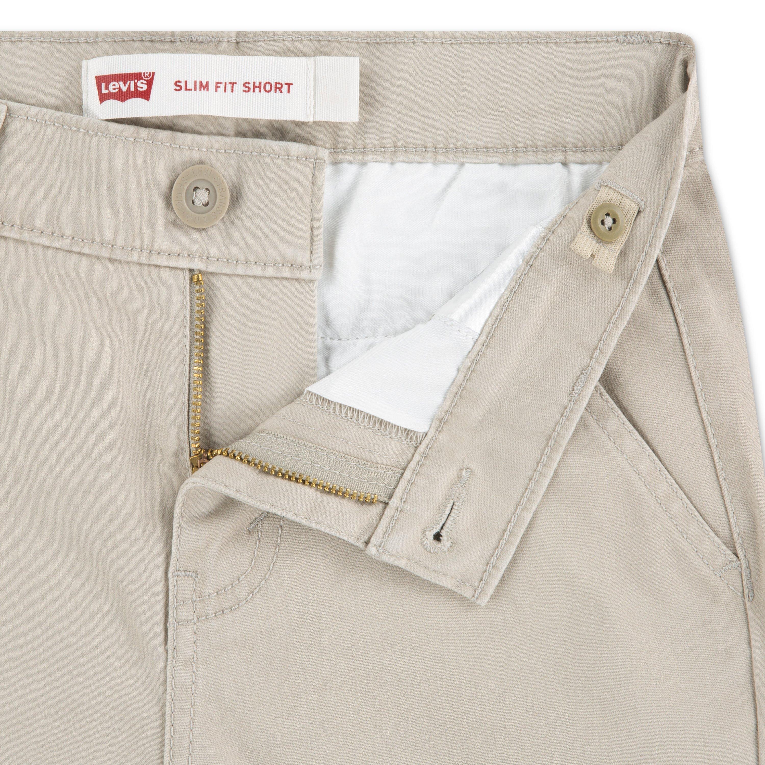 Levi's 511 Sueded Big Boys' Beige Chino Shorts - BEIGE Thumbnail View 3