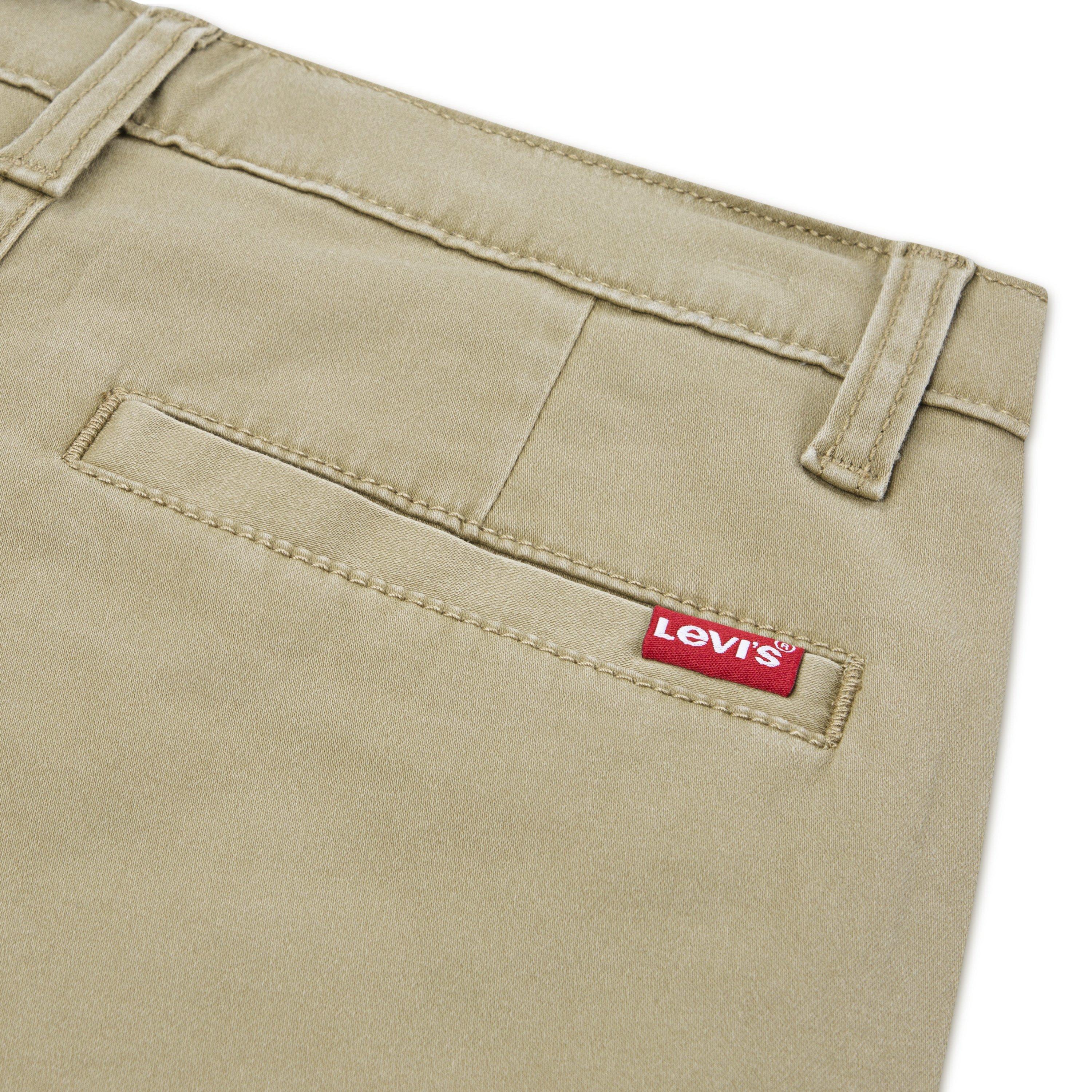 Levi's 511 Sueded Toddler Boys' Gold Chino Shorts - GOLD Thumbnail View 4
