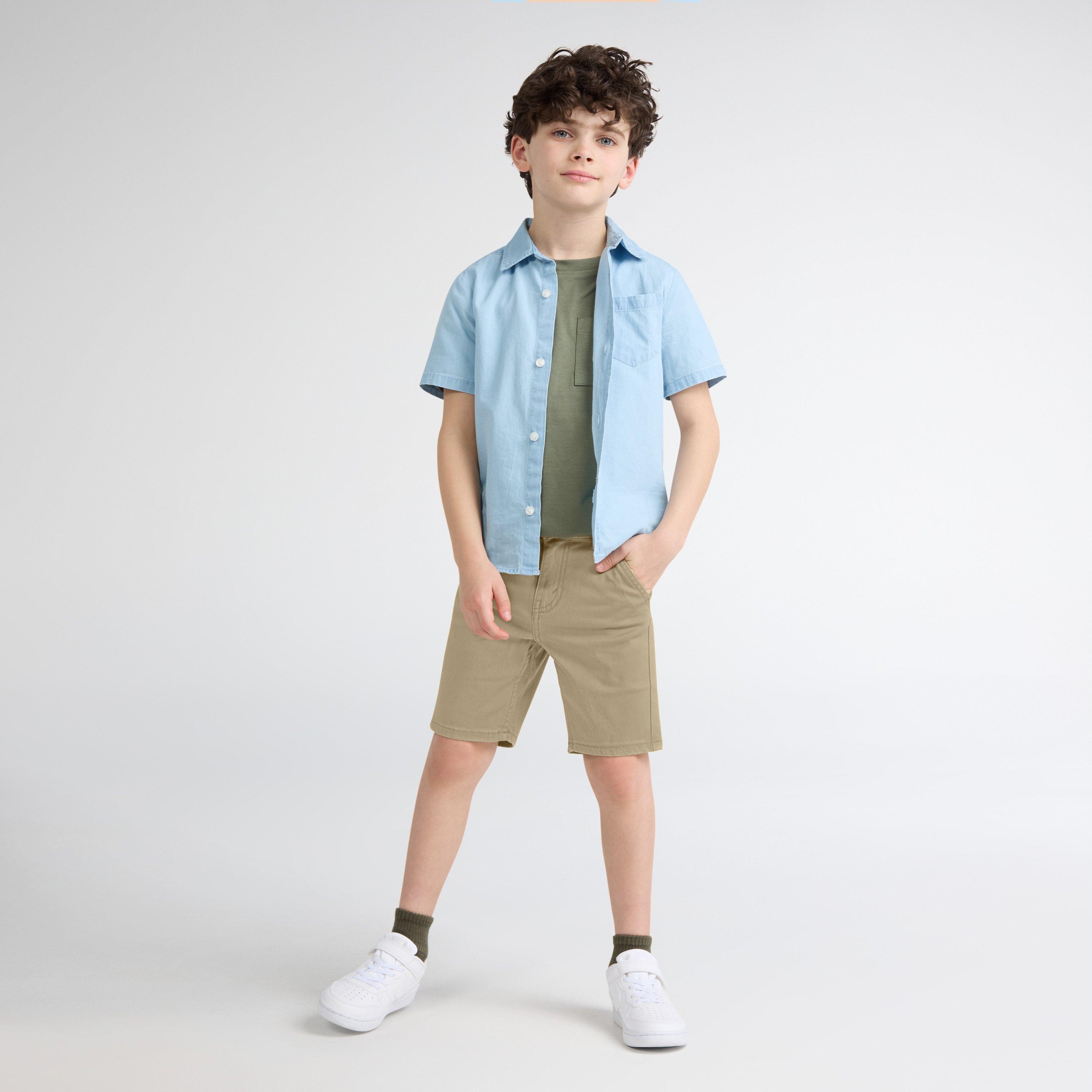 Levi's 511 Sueded Little Boys' Gold Chino Shorts