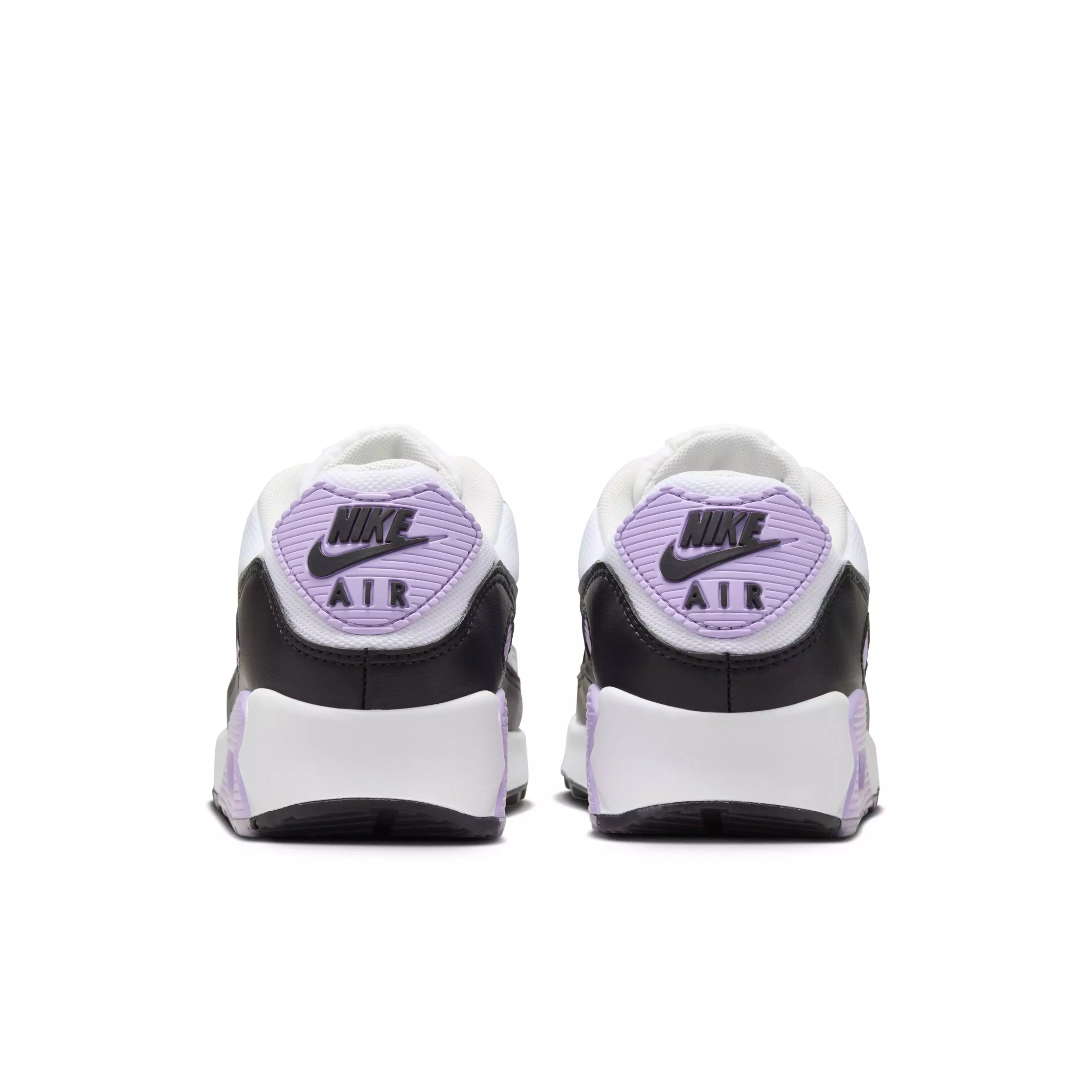 Nike Air Max 90 "White/Lilac/Photon Dust/Cool Grey" Women's Shoe - WHITE/LILAC/DUST/GREY