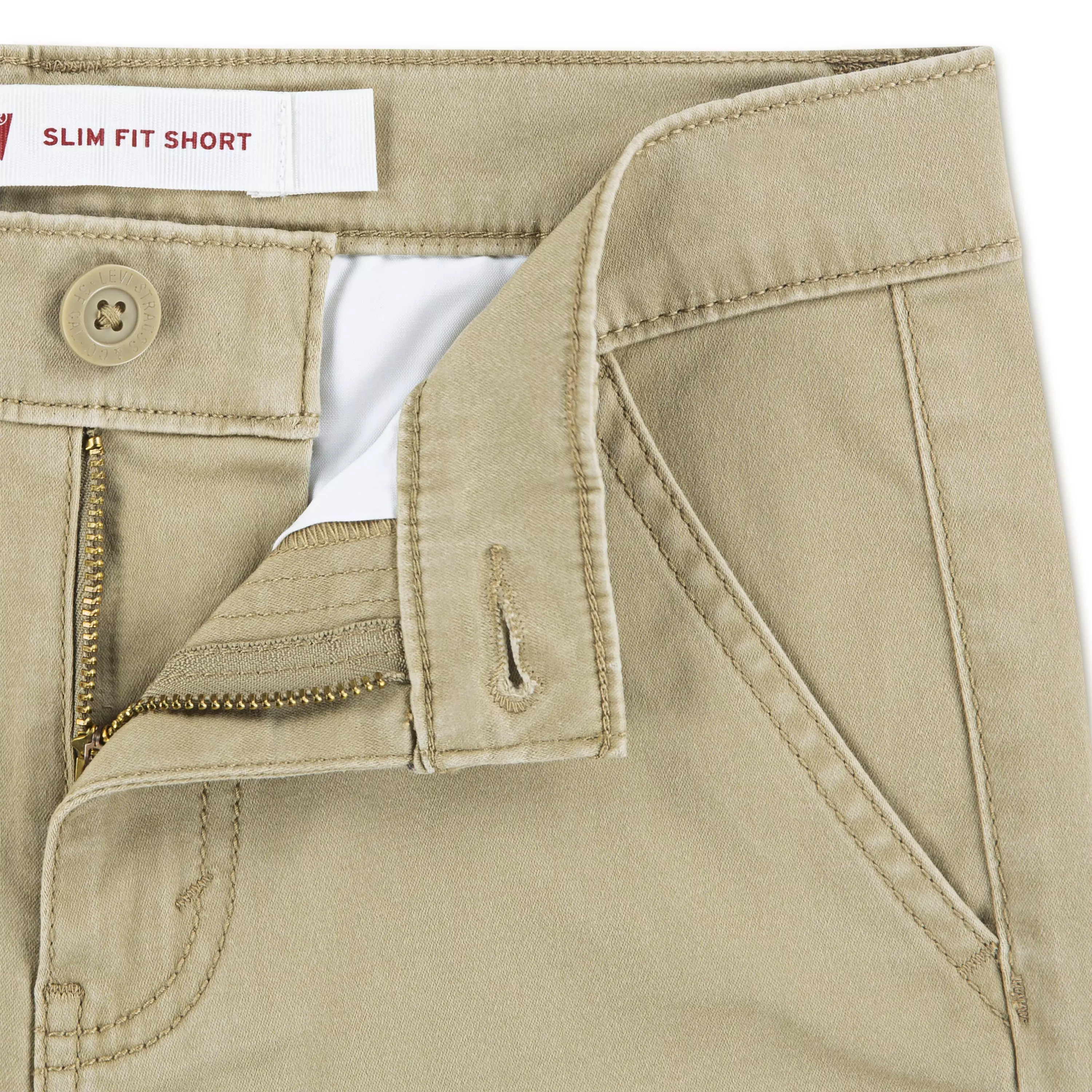 Levi's Big Boys' 511 Sueded Chino Shorts - Gold - GOLD