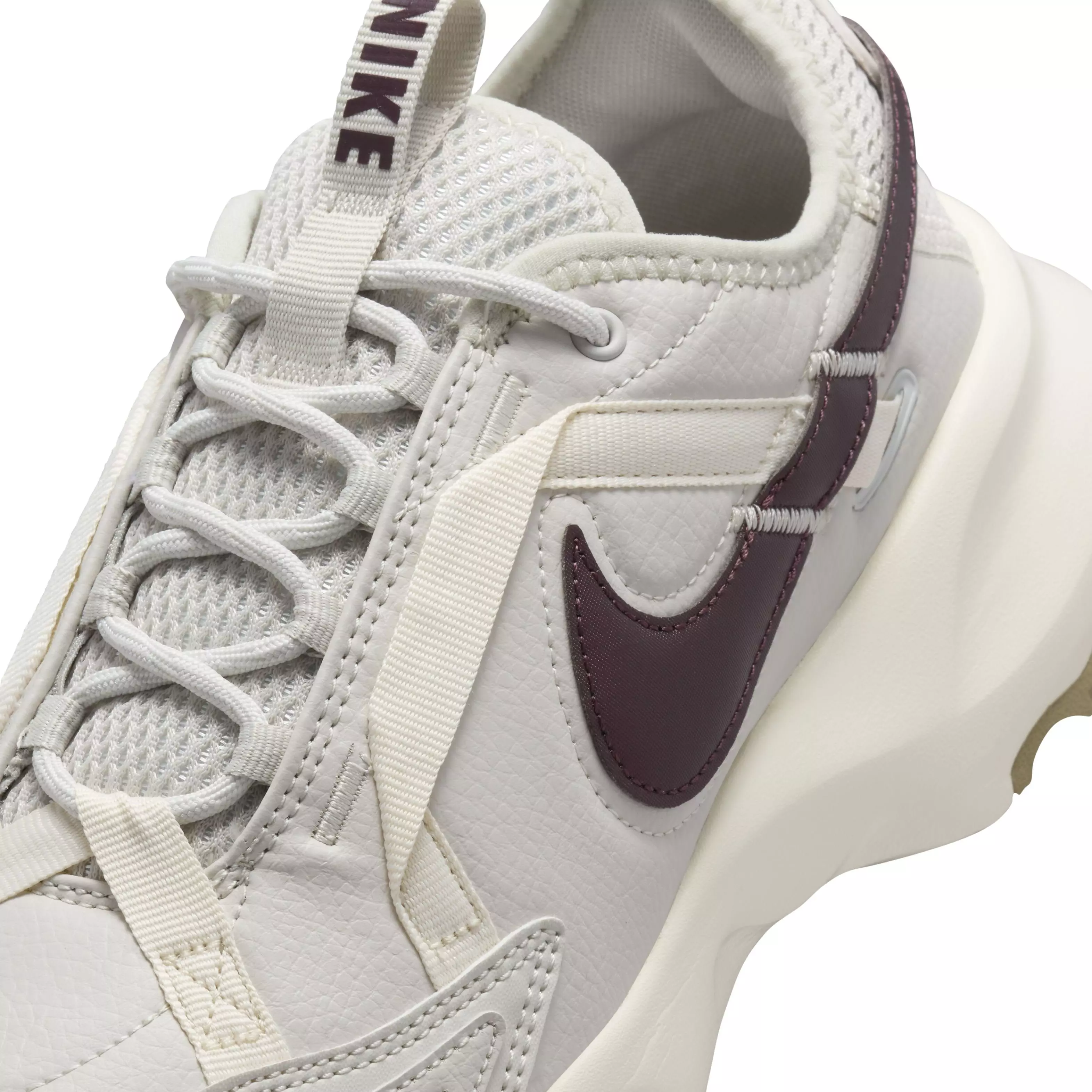 Nike TC 7900 "Light Bone/Pale Ivory/Neutral Olive/Burgundy Crush" Women's Shoe - LT BONE/IVORY/OLIVE/BURGUNDY