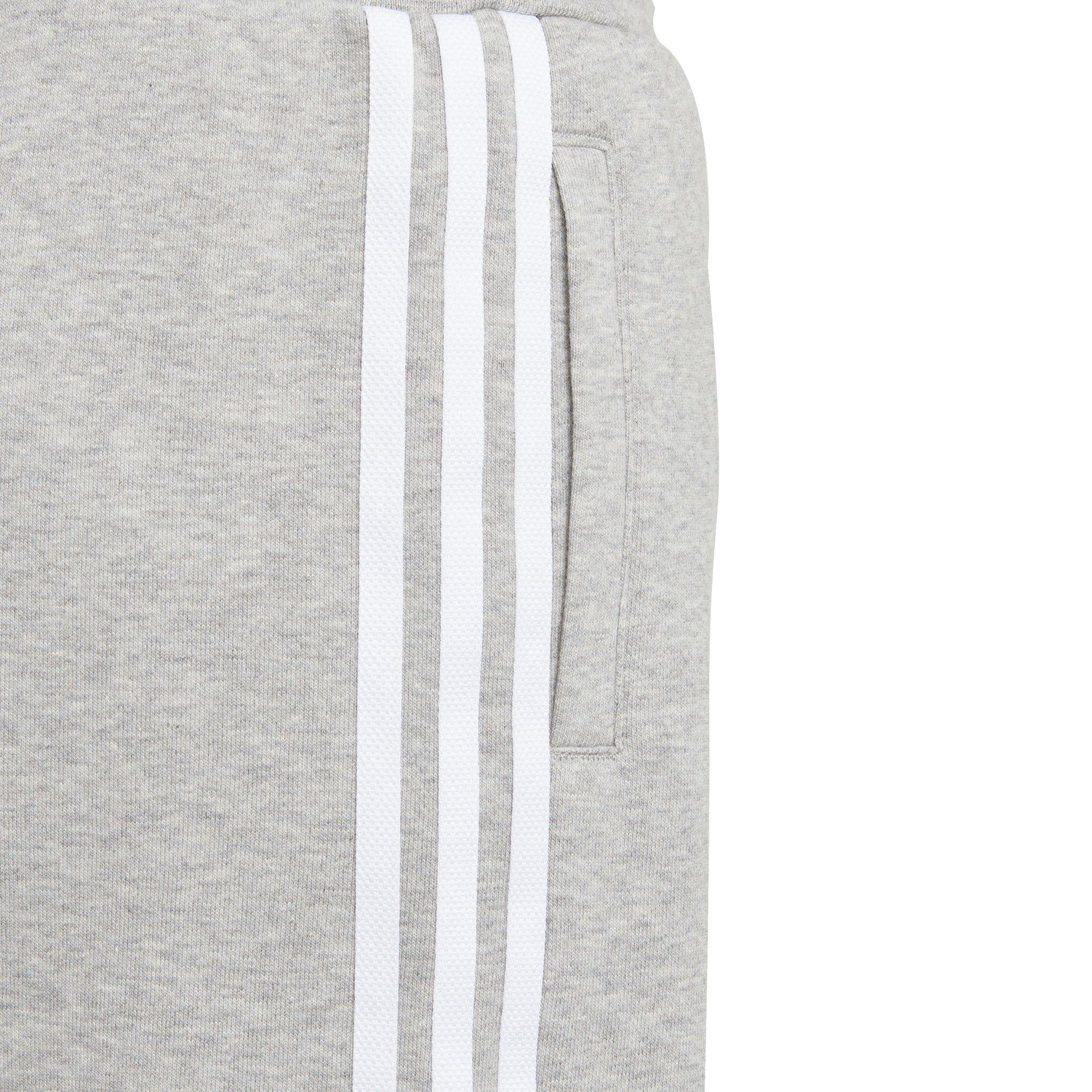 adidas Originals Unisex Adicolor Big Kids' Grey/White ​Shorts