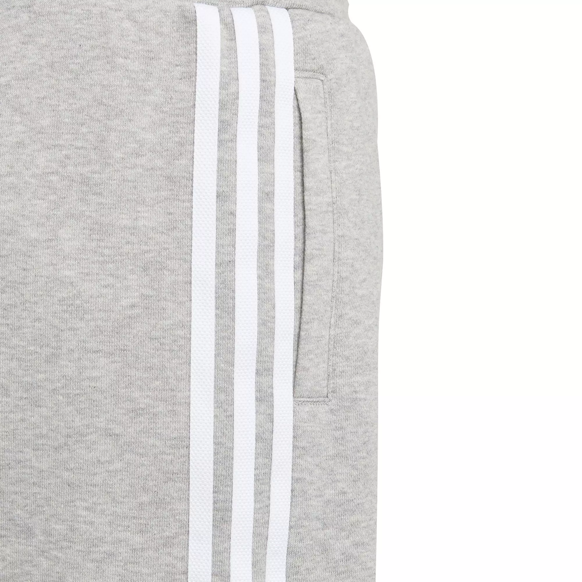 adidas Originals Kids' Grey/White Unisex Adicolor Shorts - GREY/WHITE