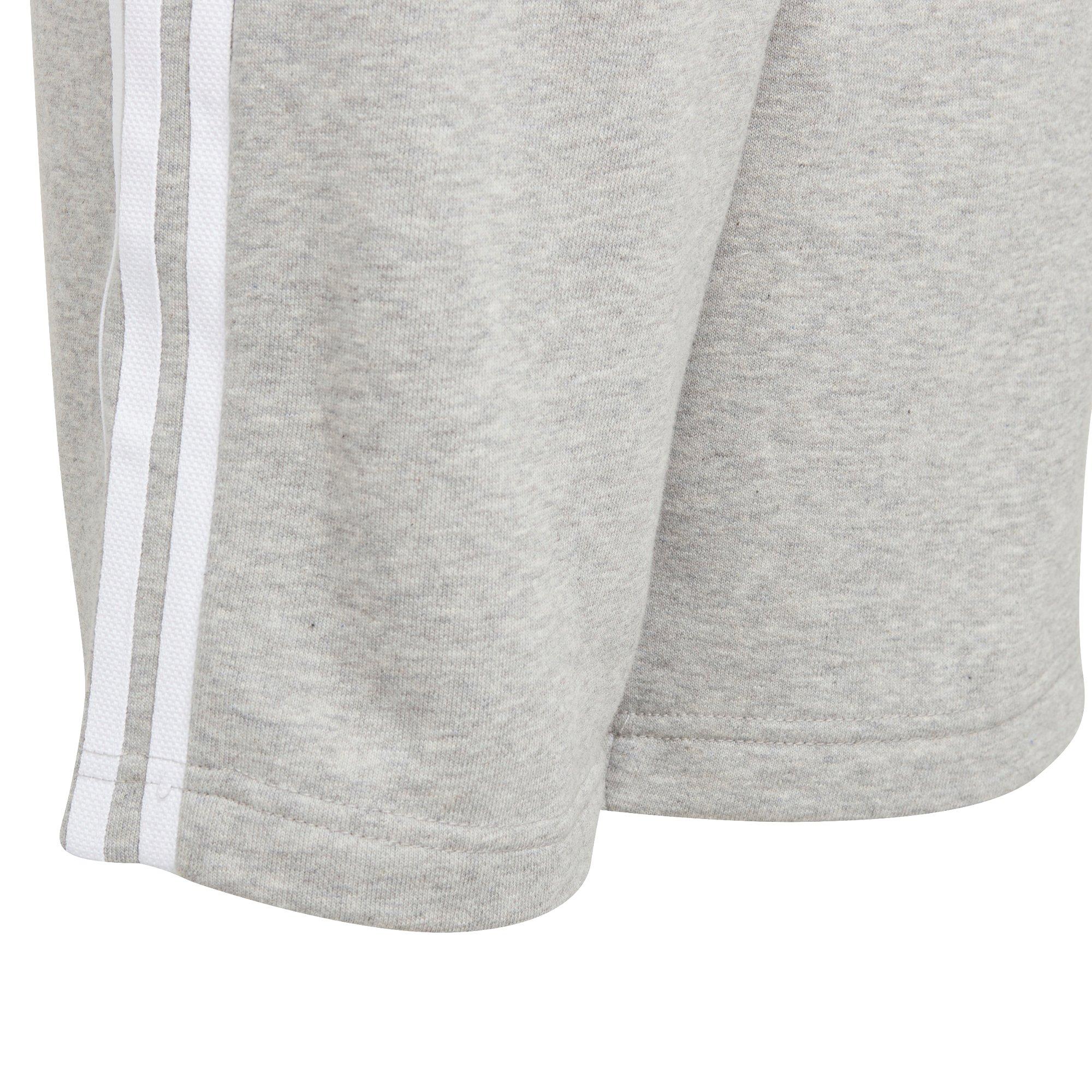 adidas Originals Unisex Adicolor Big Kids' Grey/White ​Shorts