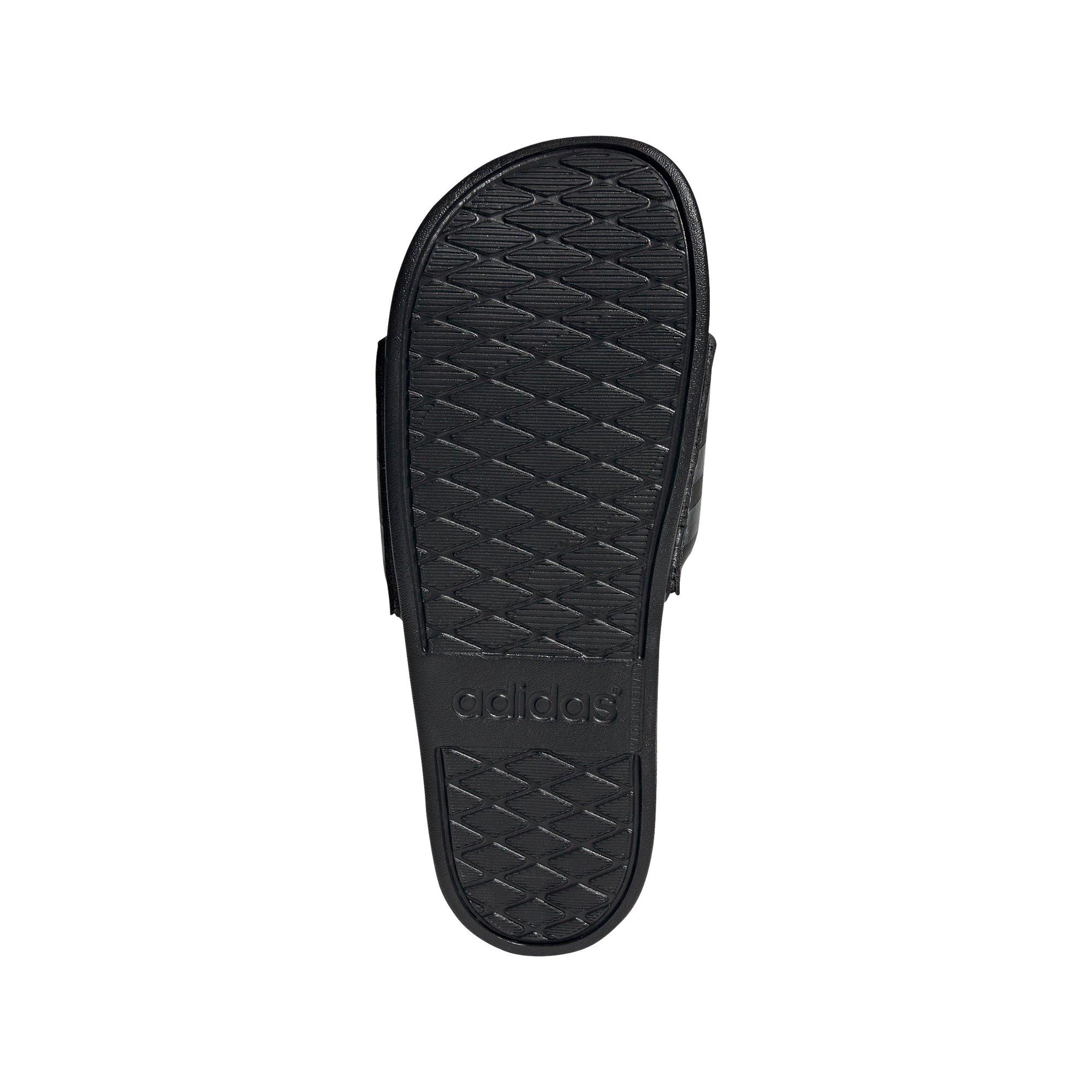 adidas Adilette Comfort "Core Black/Snake Pattern" Women's Sandal - BLACK/PINK Thumbnail View 6