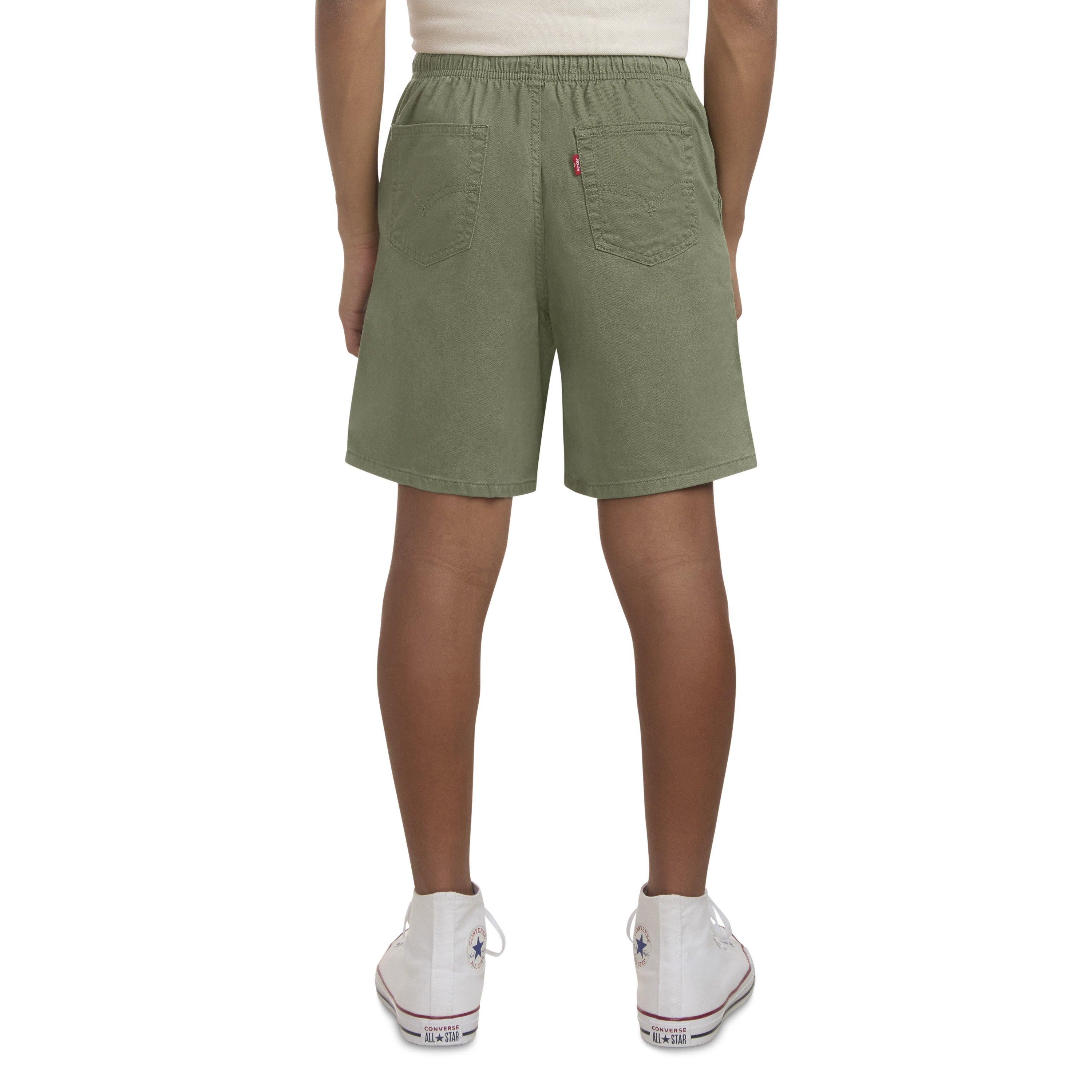 Levi's Pull On Big Boys' Green Woven Shorts