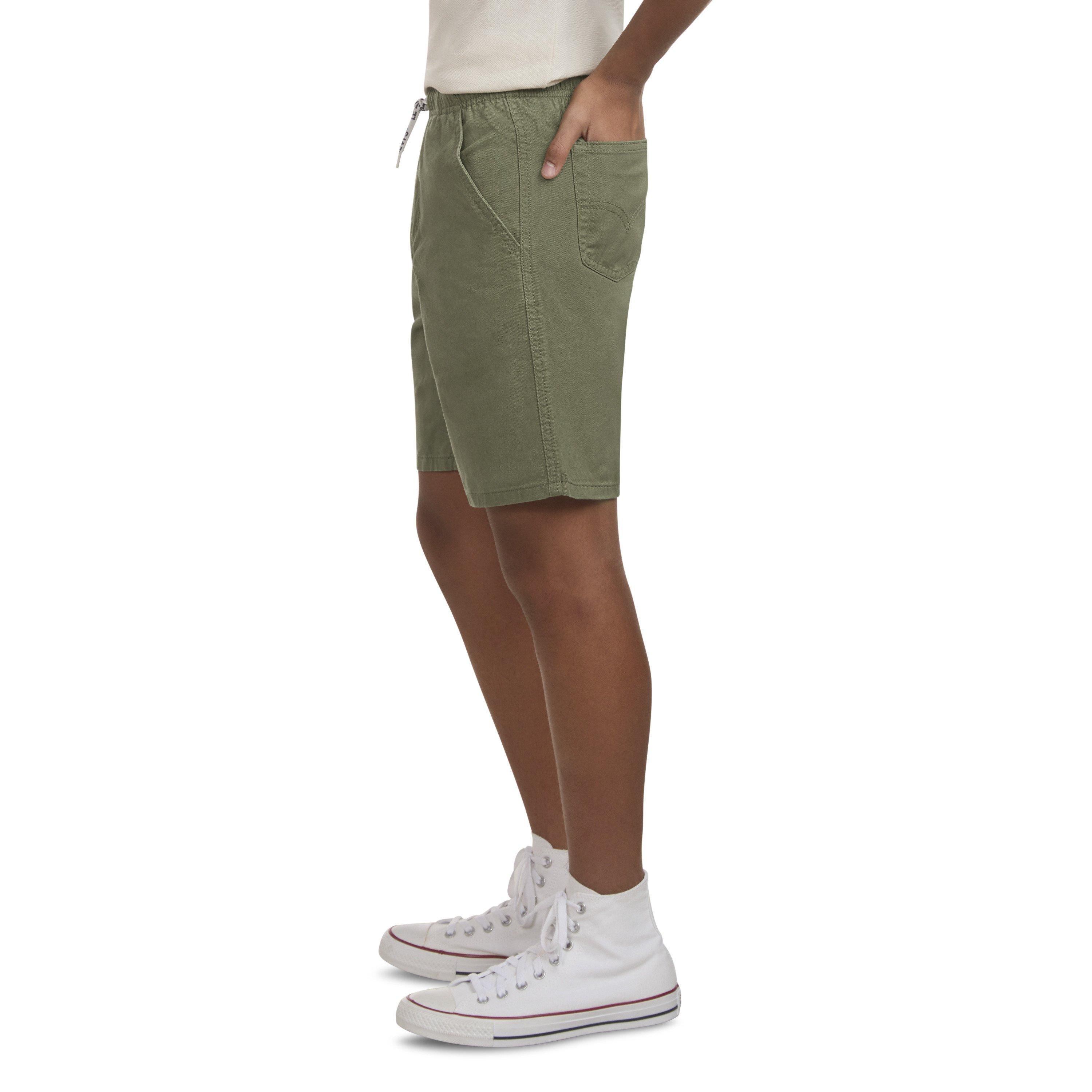 Levi's Pull On Big Boys' Green Woven Shorts