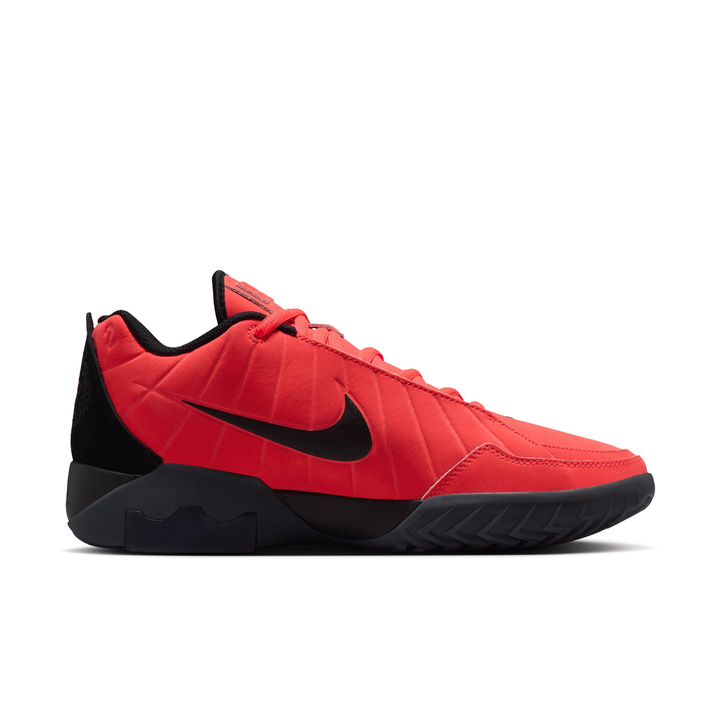 Nike LeBron Witness 9 "Bright Crimson/Smoke Grey/Black" Men's Basketball Shoe - CRIMSON/GREY/BLACK Thumbnail View 1