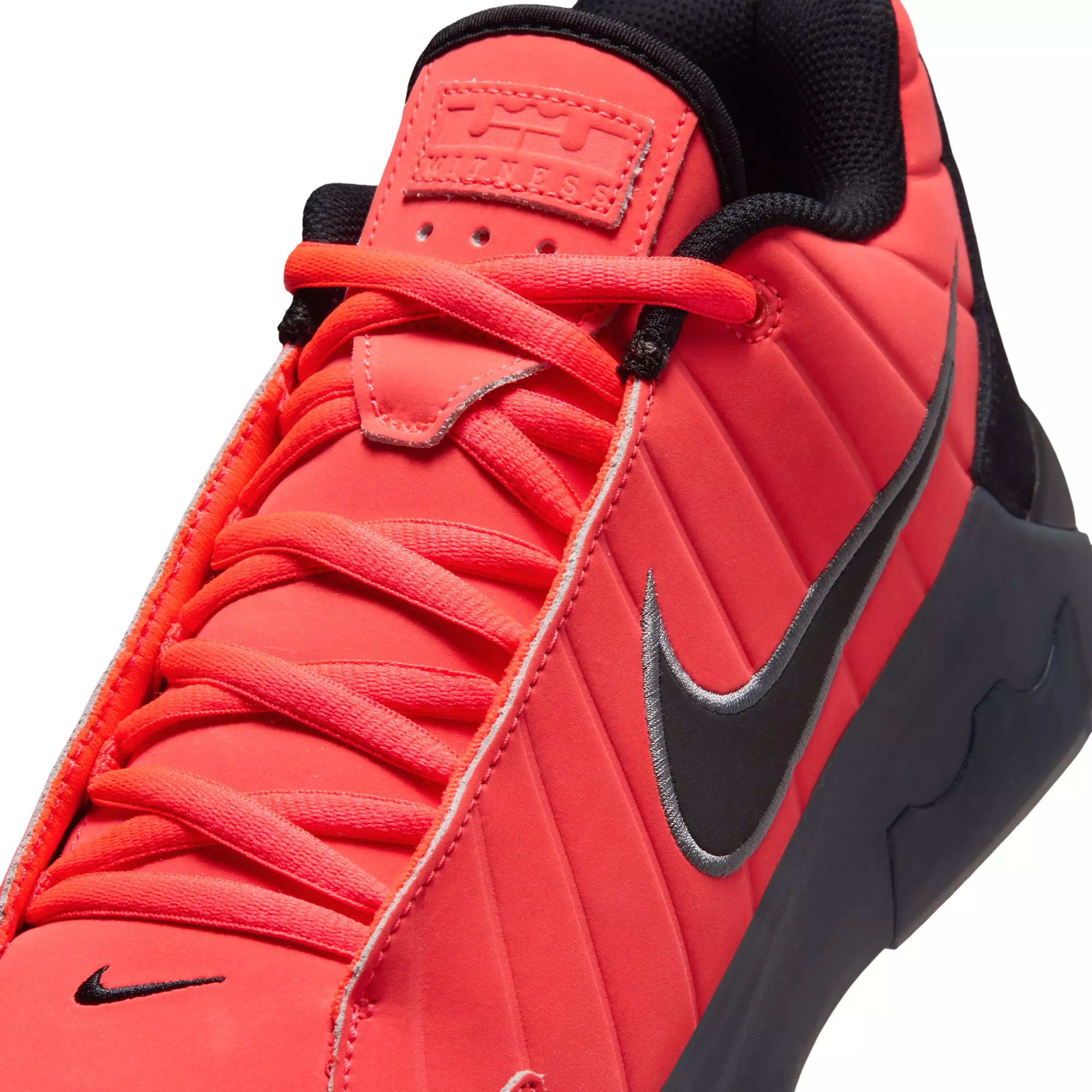 Nike LeBron Witness 9 "Bright Crimson/Smoke Grey/Black" Men's Basketball Shoe - CRIMSON/GREY/BLACK