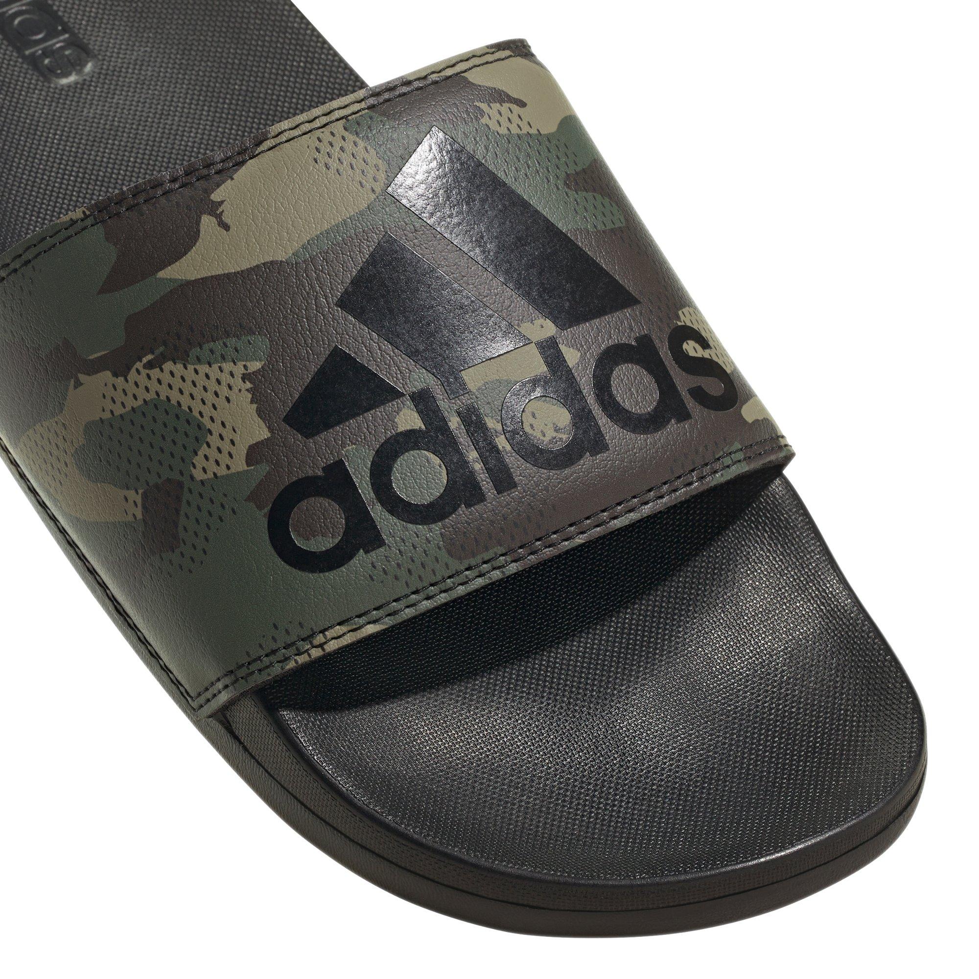 Adidas camouflage online slides