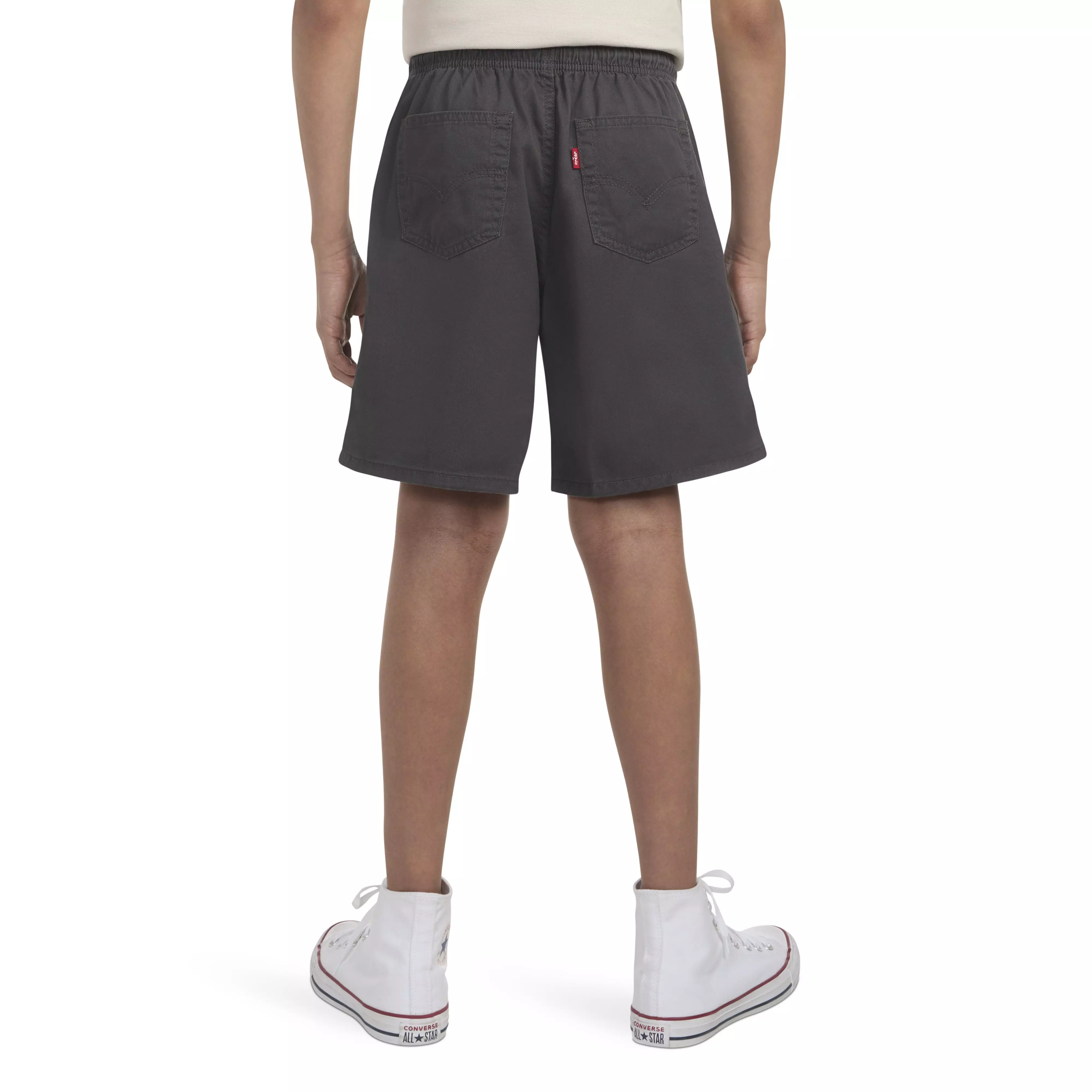Levi's Pull On Big Boys' Black Woven Shorts - BLACK