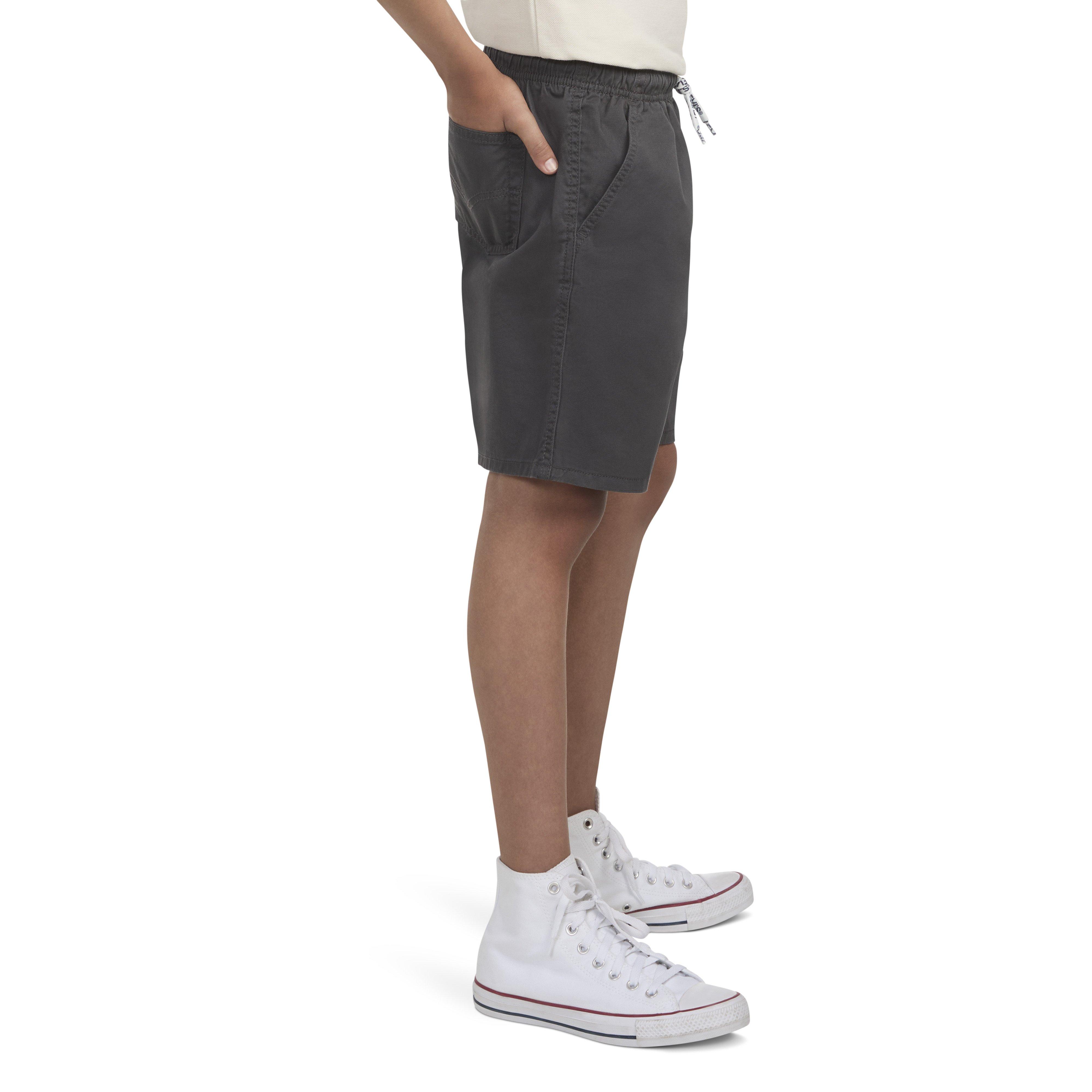 Levi's Pull On Big Boys' Black Woven Shorts - BLACK Thumbnail View 3