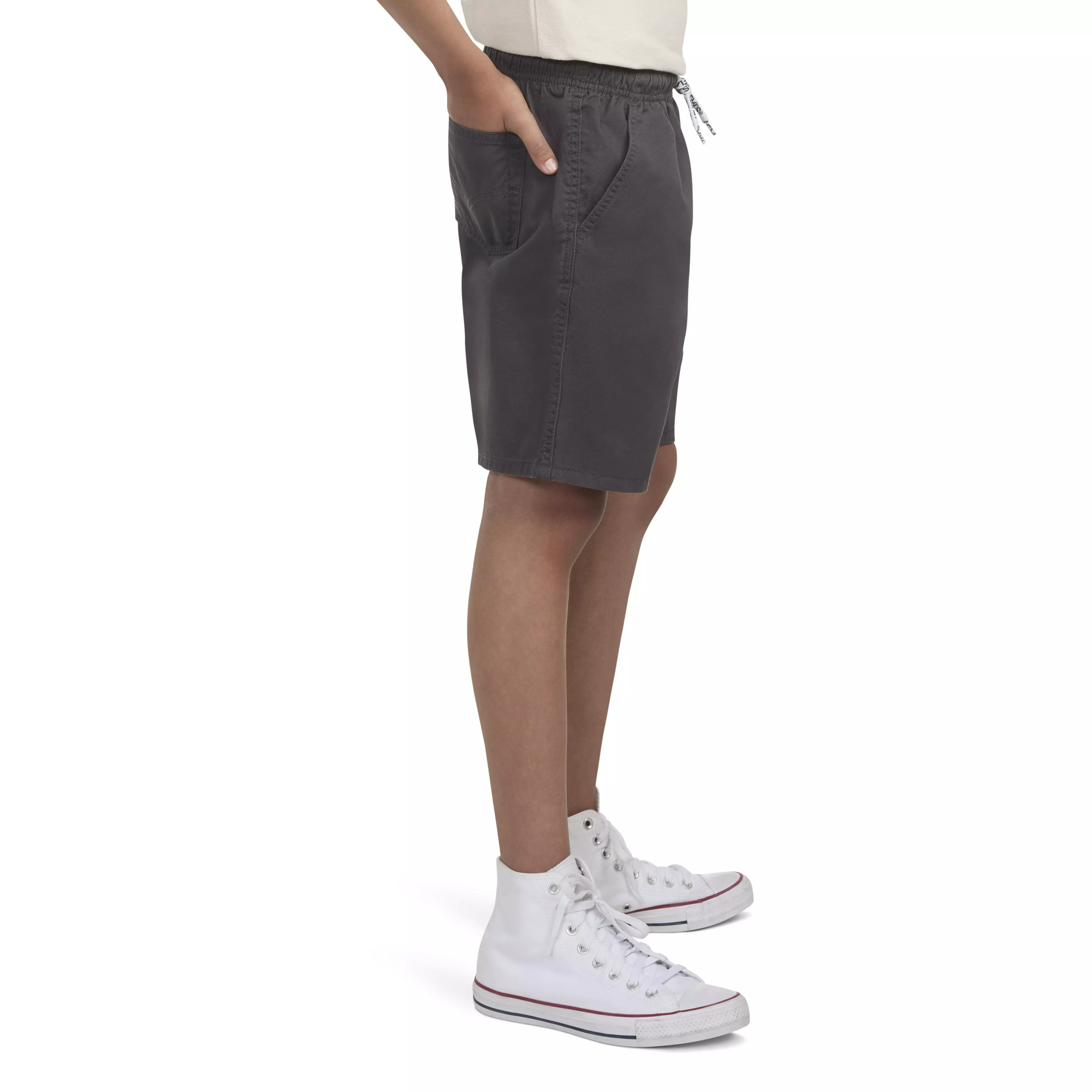 Levi's Pull On Big Boys' Black Woven Shorts - BLACK