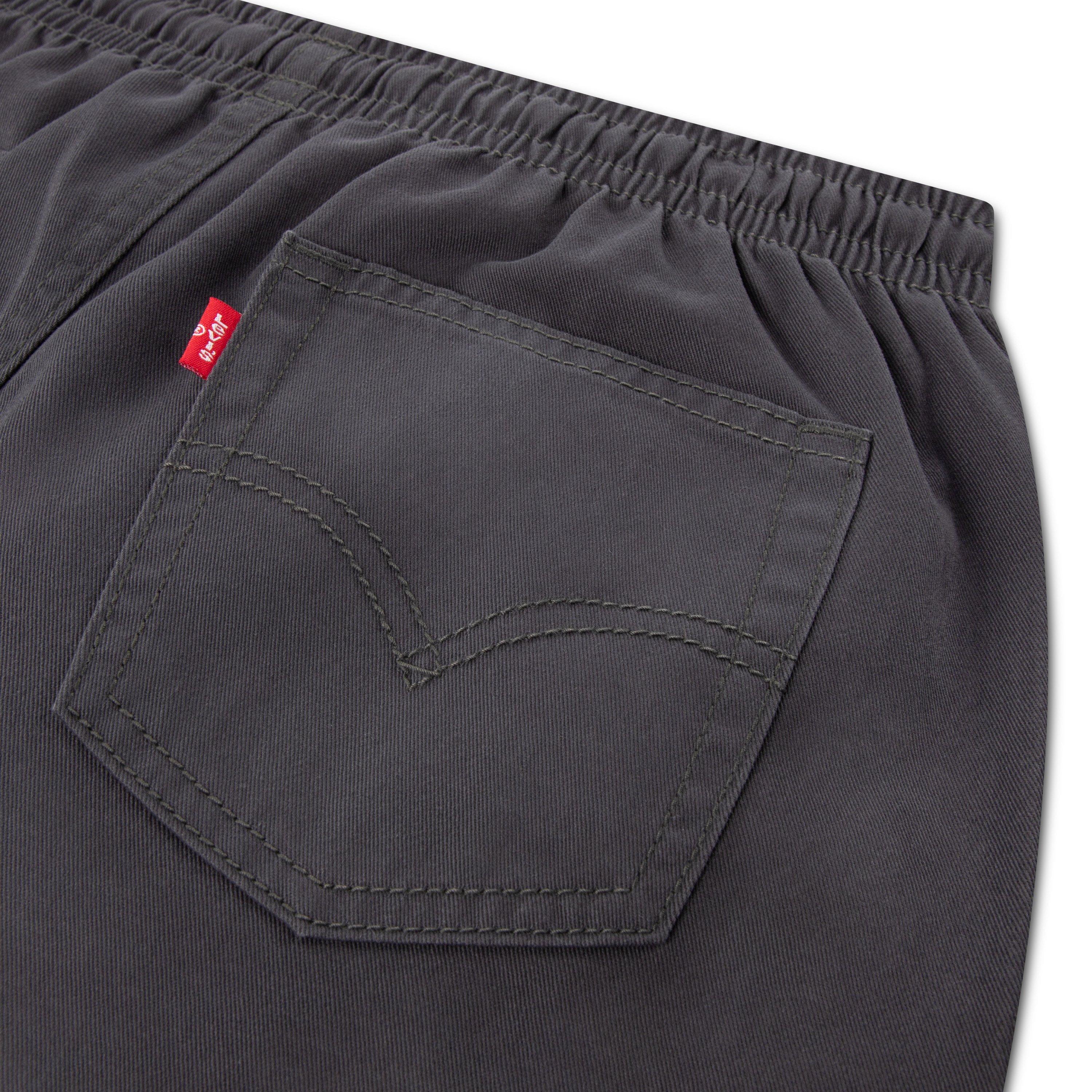 Levi's Pull On Big Boys' Black Woven Shorts - BLACK Thumbnail View 5