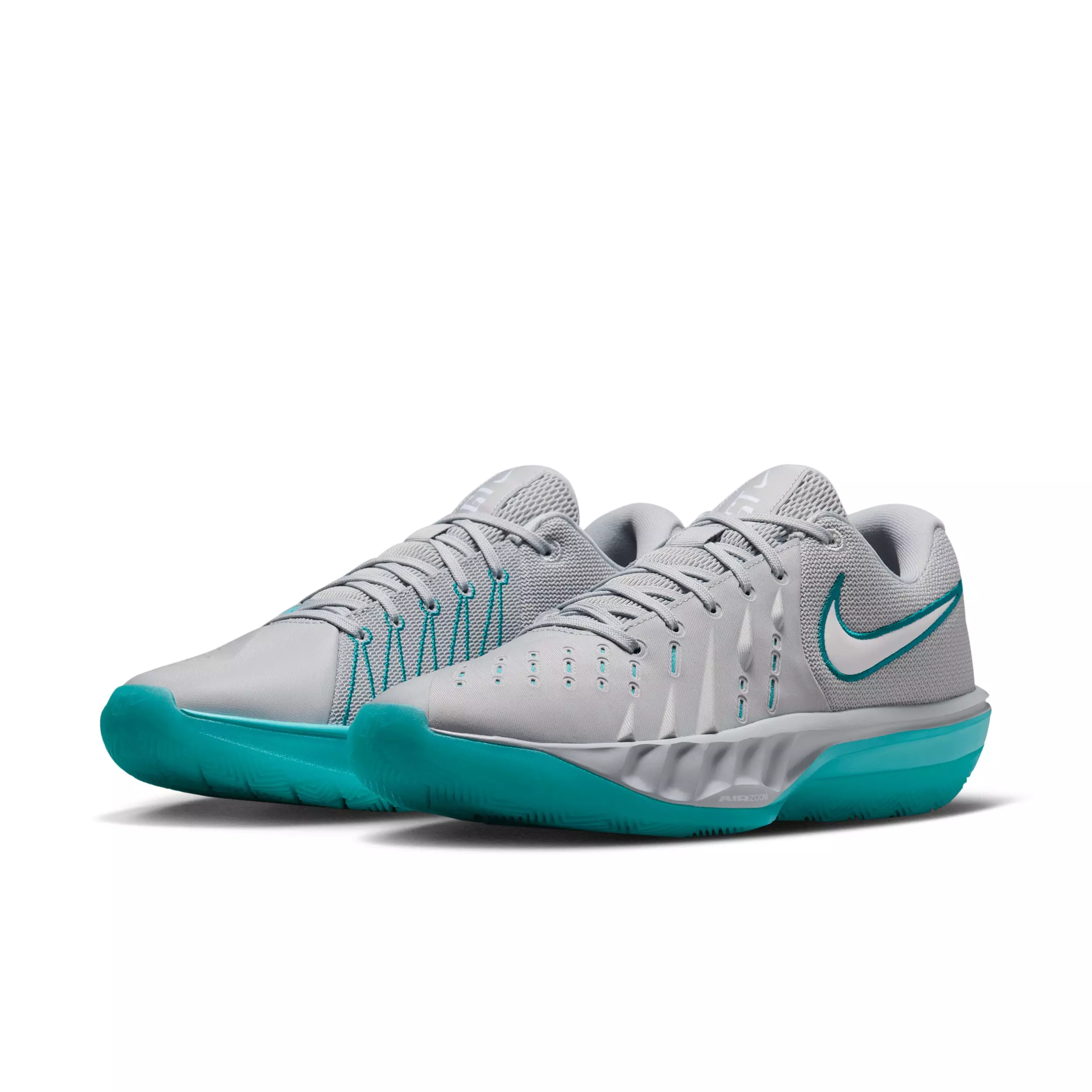 Nike G.T. Cut Academy 2 "Wolf Grey/Dusty Cactus/Bright Spruce/White" Men's Basketball Shoe - GREY/CACTUS/SPRUCE/WHITE