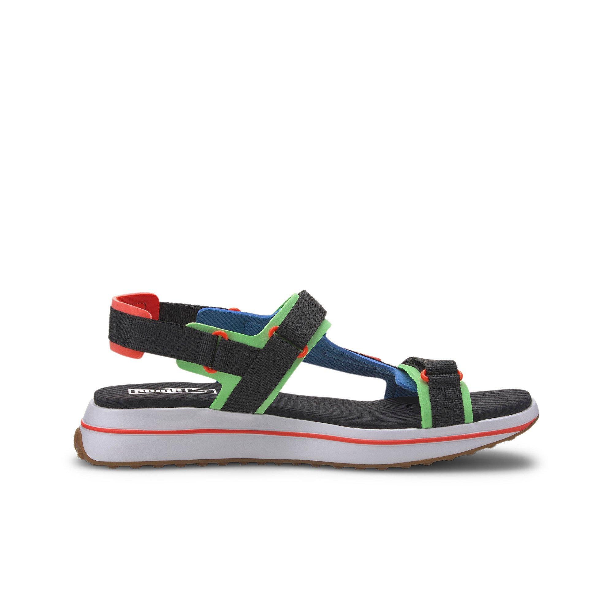 puma black rider sandals