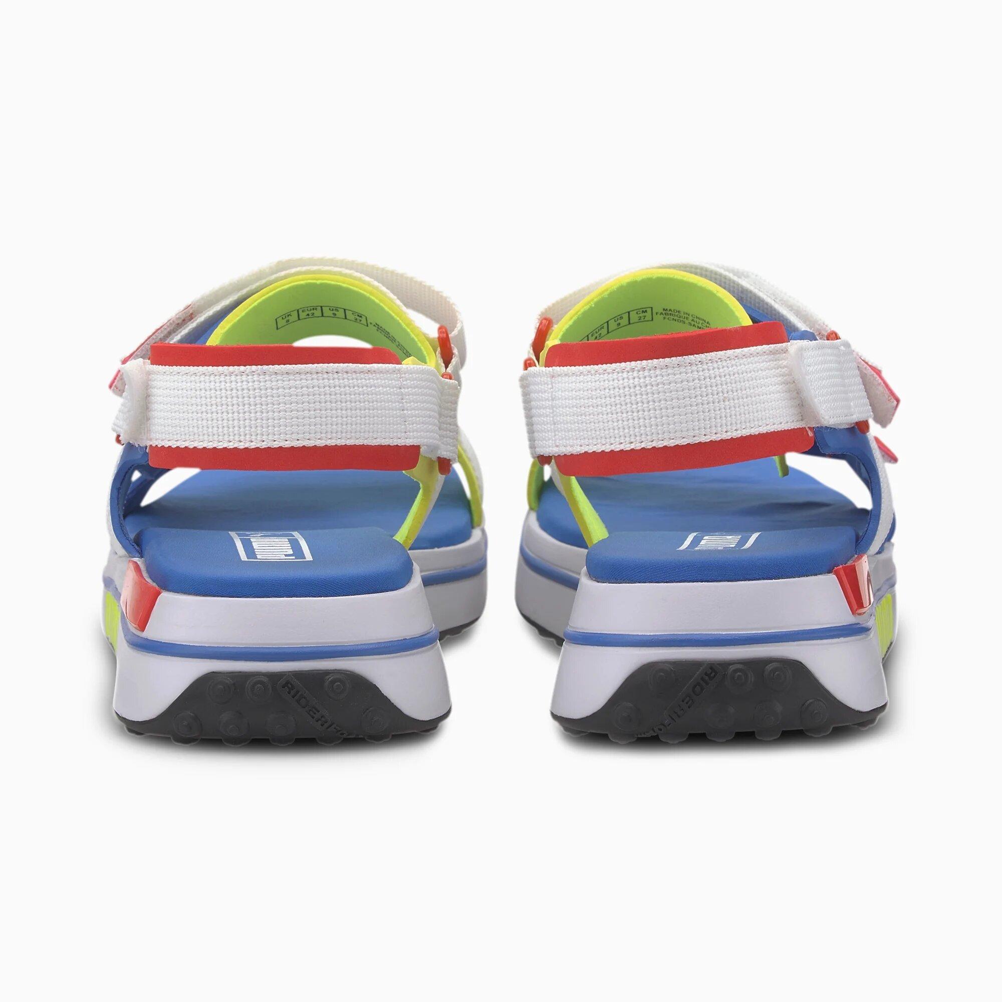 Puma Future Rider Game On Blue White Unisex Sandals Hibbett City Gear