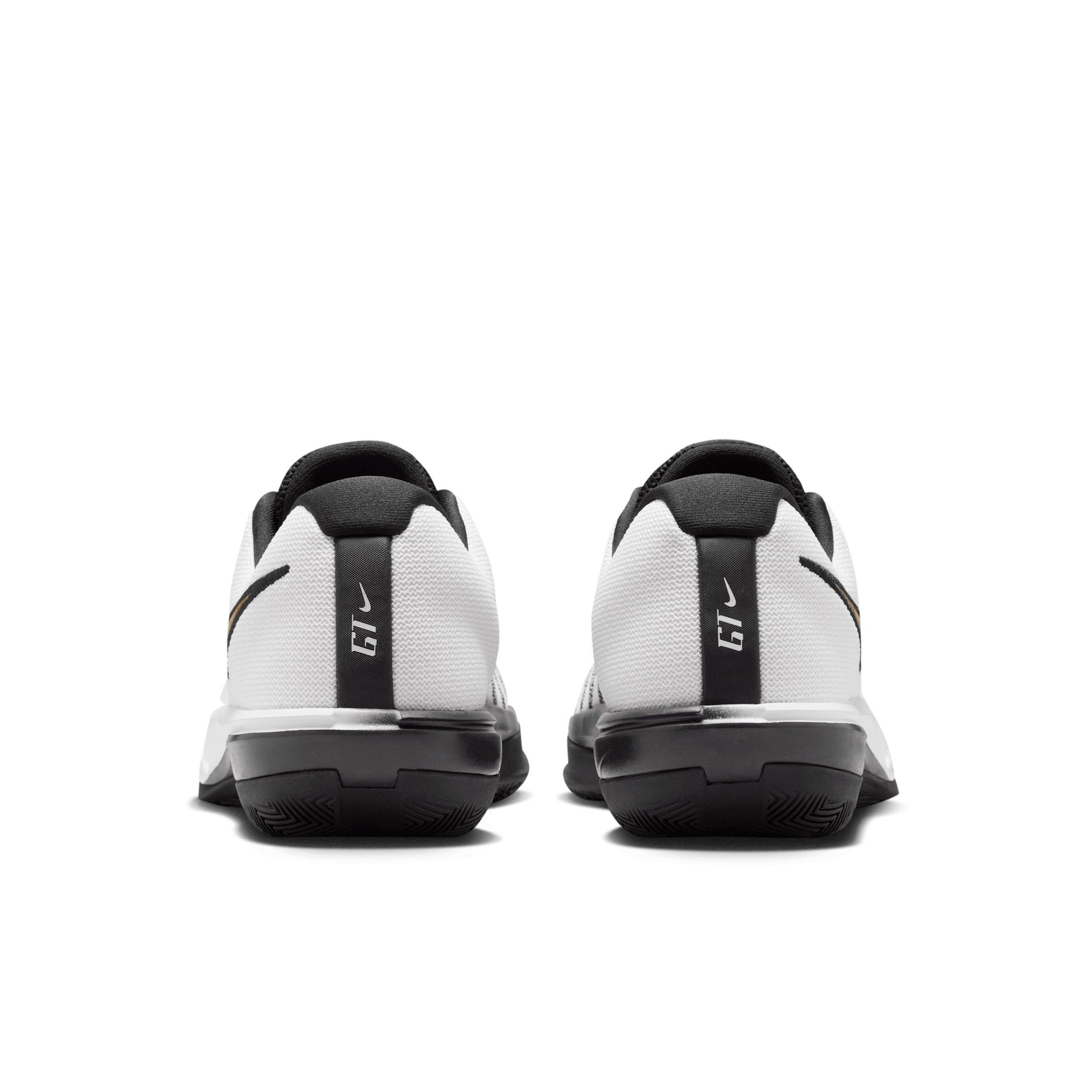 Nike G.T. Cut Academy 2 "White/Black/Metallic Gold" Men's Basketball Shoe - WHITE/BLACK/GOLD Thumbnail View 5