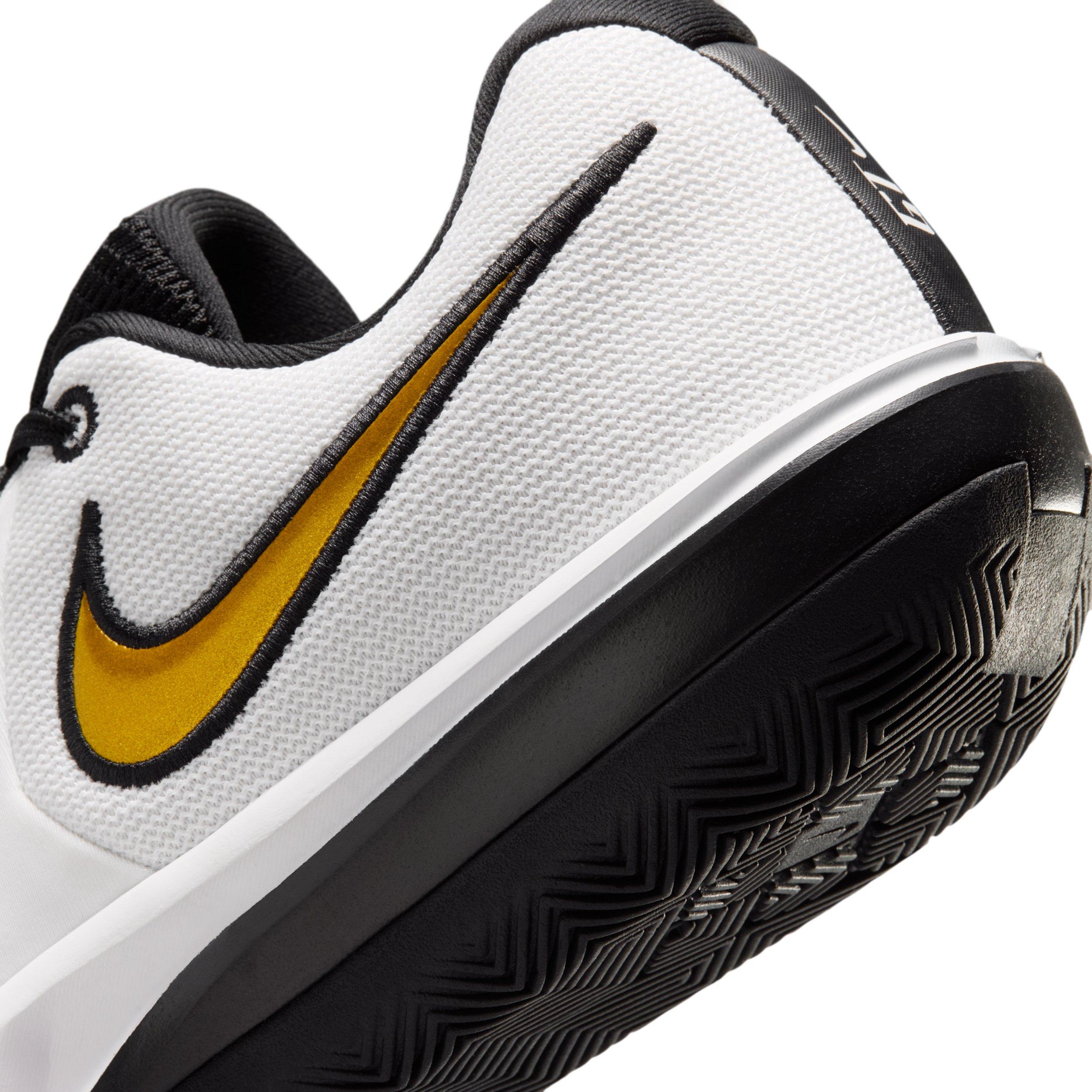 Nike G.T. Cut Academy 2 "White/Black/Metallic Gold" Men's Basketball Shoe - WHITE/BLACK/GOLD Thumbnail View 8
