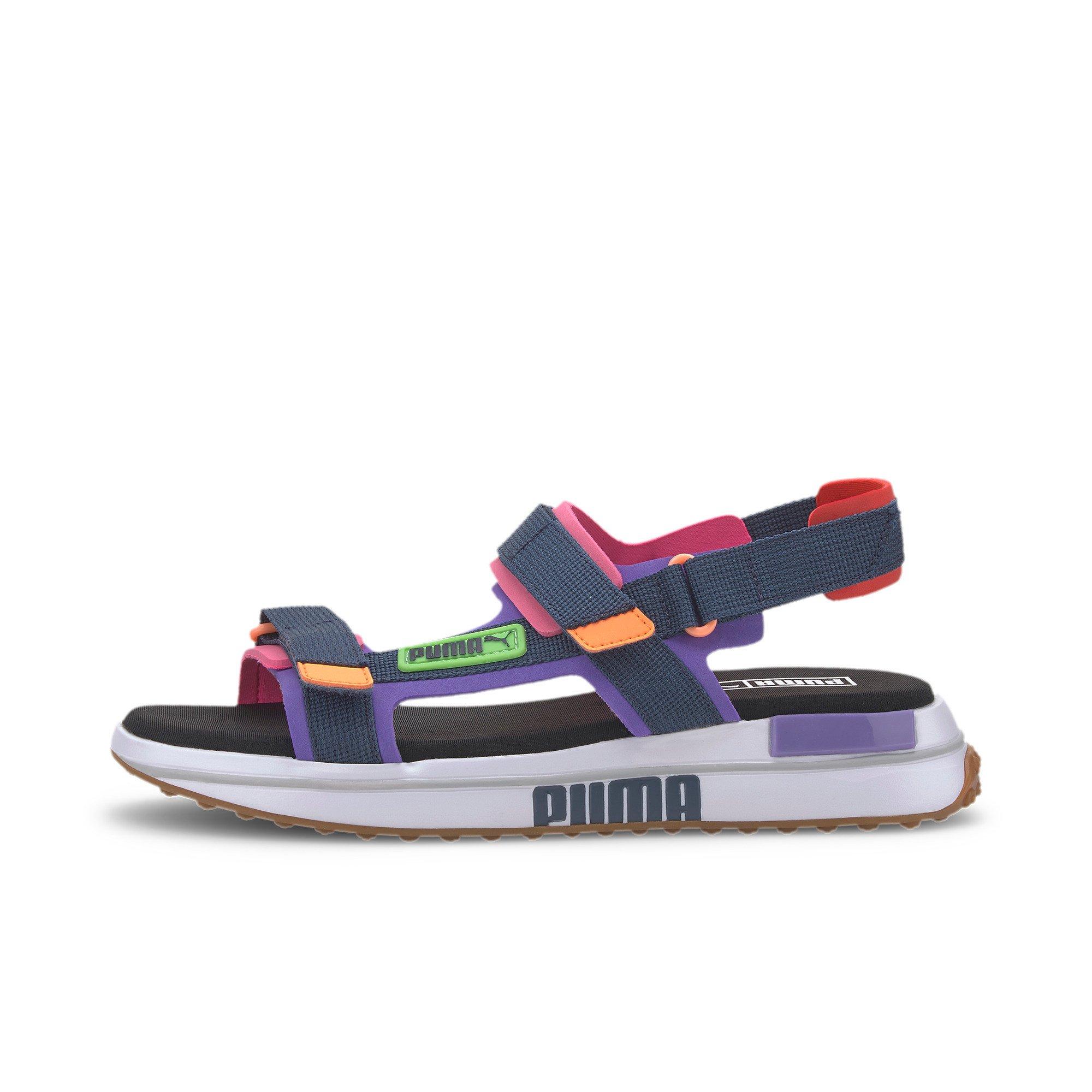 Puma Future Rider Game On Purple Unisex Sandals Hibbett City Gear