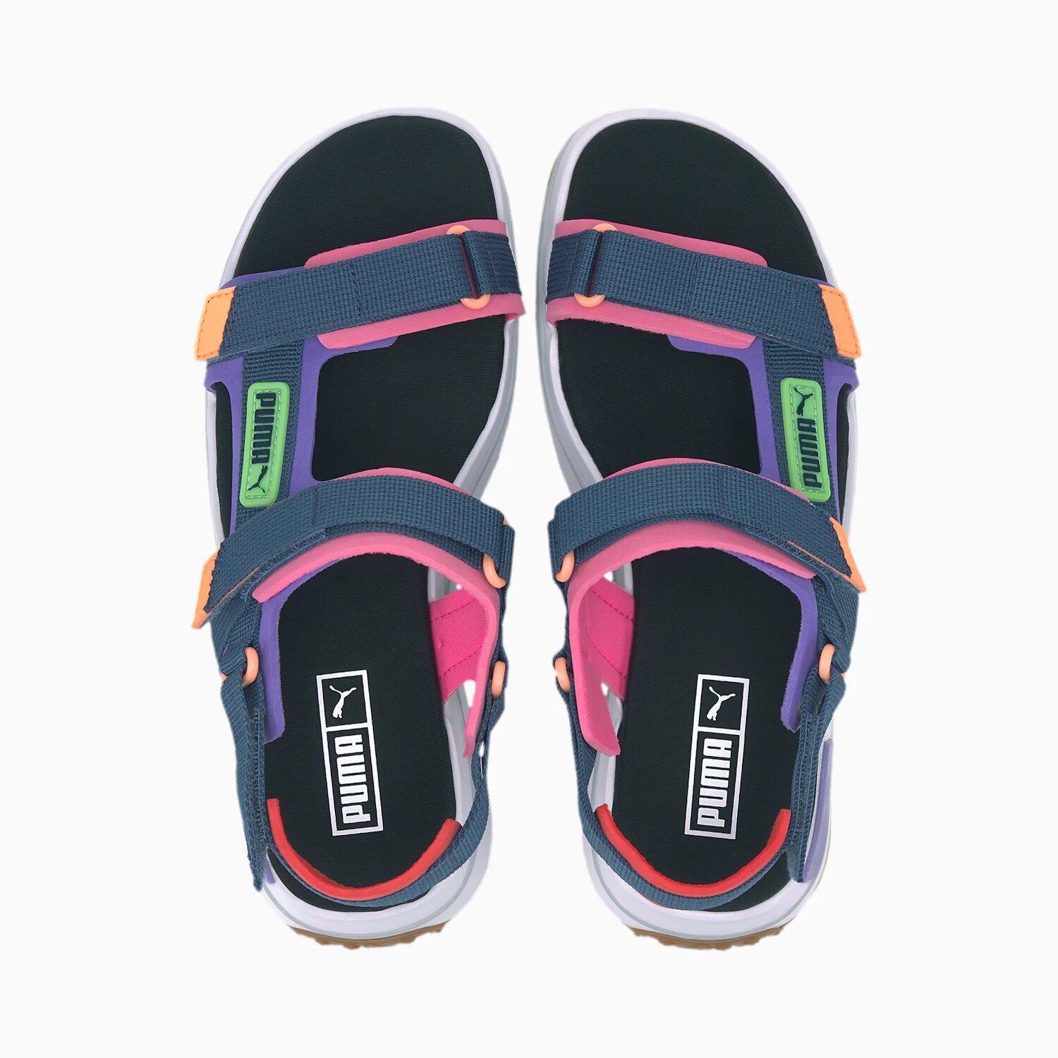 Puma Future Rider Game On Purple Unisex Sandals Hibbett City Gear