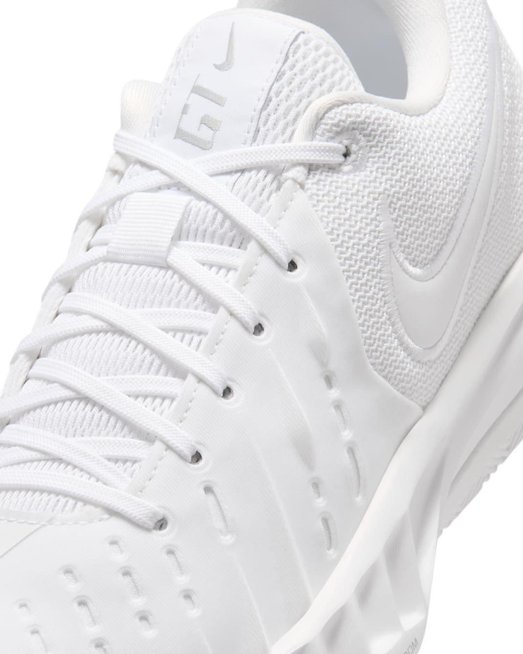 Nike G.T. Cut Academy 2 "White/Wolf Grey/White" Men's Basketball Shoe - WHITE/GREY/WHITE