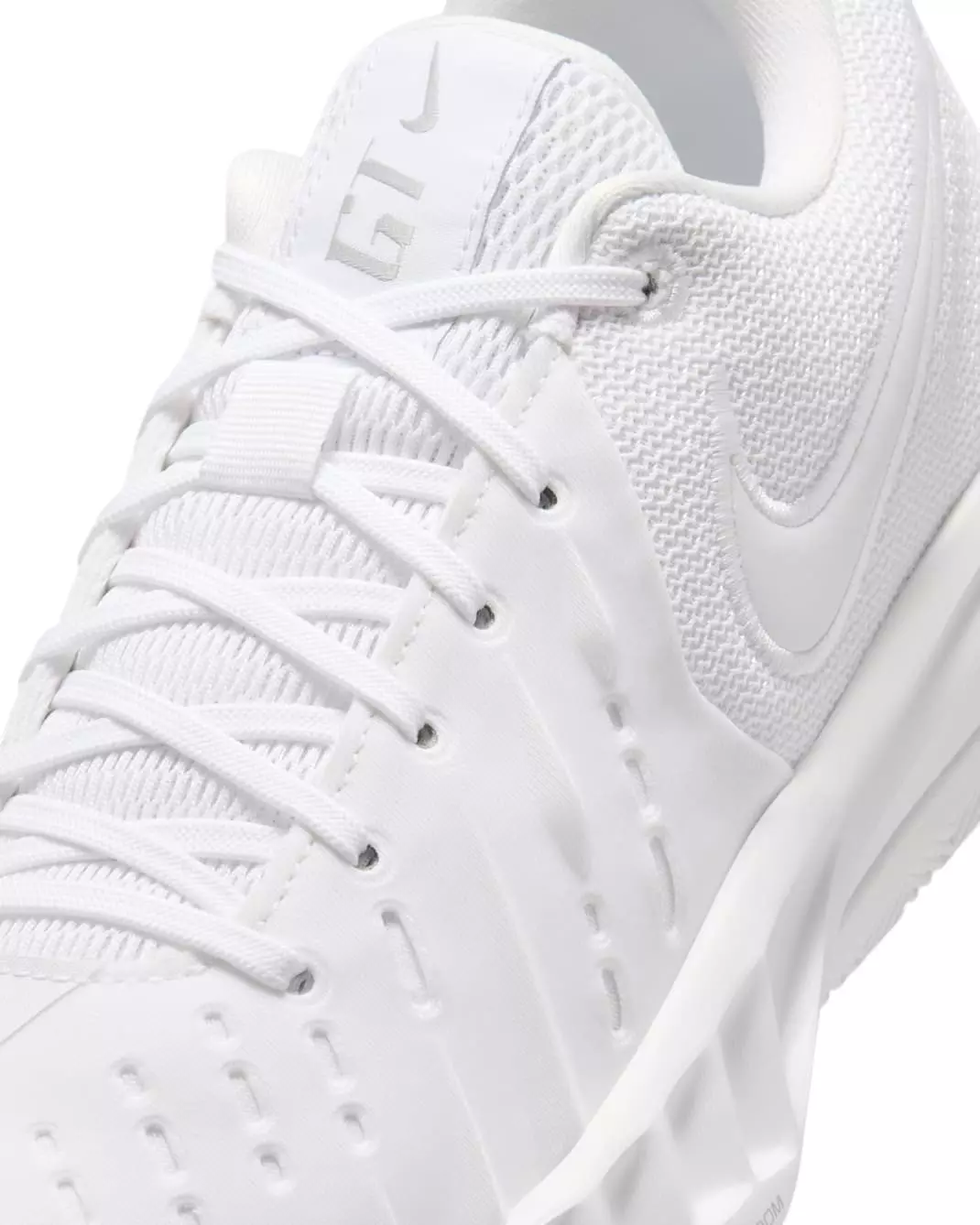 Nike G.T. Cut Academy 2 "White/Wolf Grey/White" Men's Basketball Shoe - WHITE/GREY/WHITE