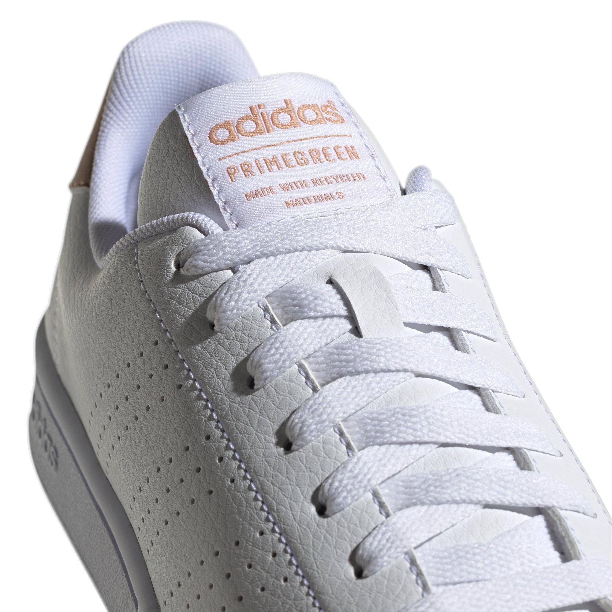 adidas Advantage White/Copper Women's Shoe