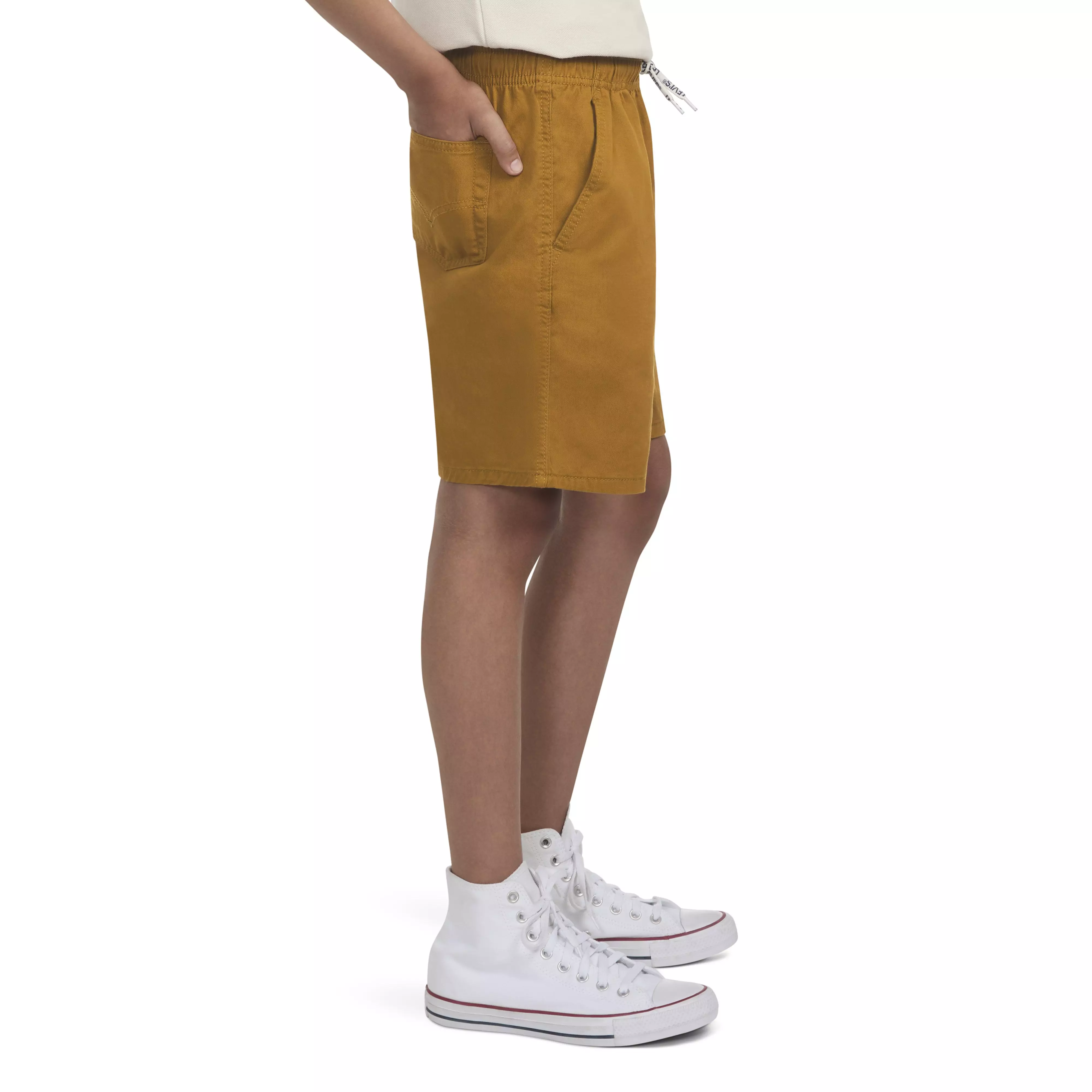 Levi's Big Boys' Pull On Woven Shorts - Brown - BROWN