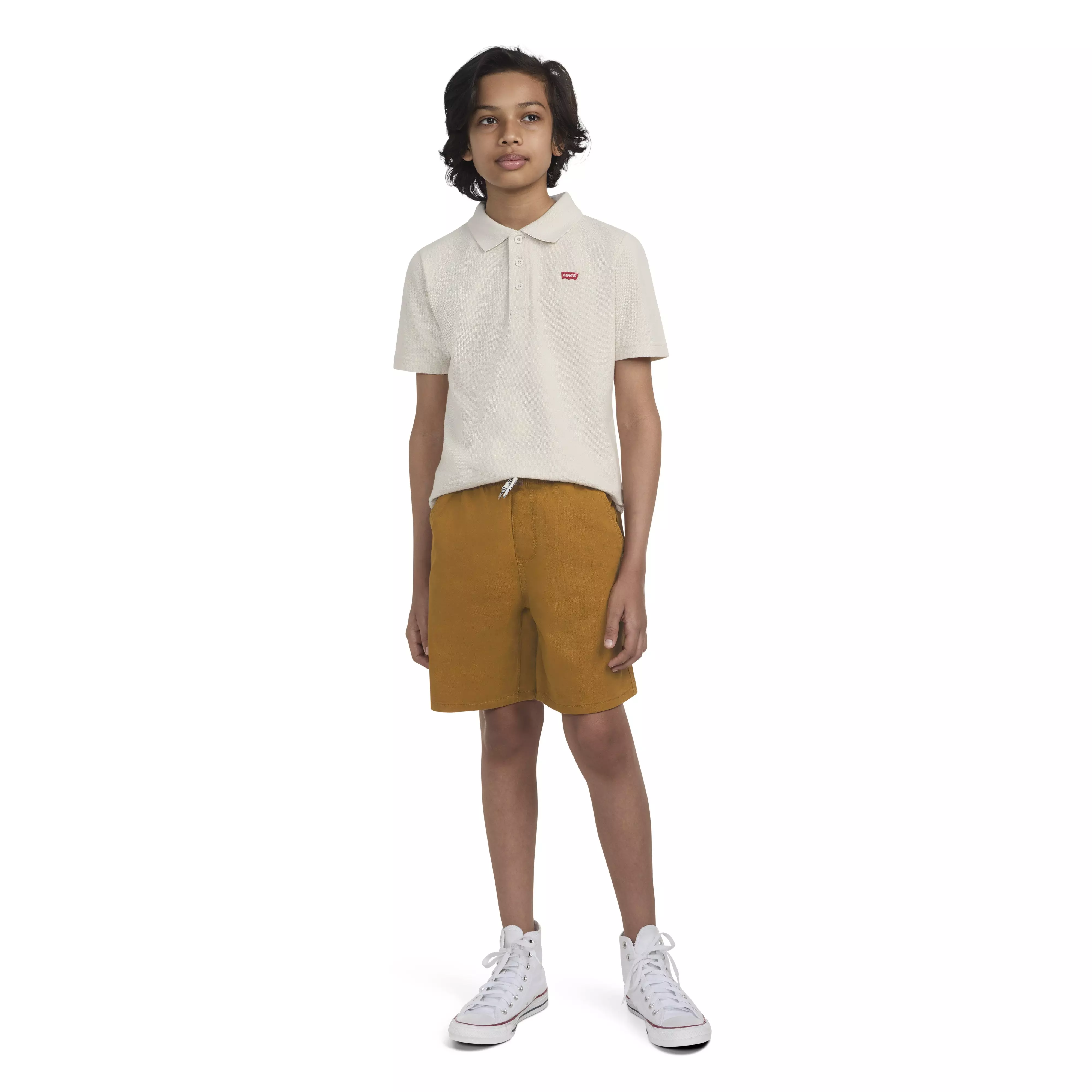 Levi's Pull On Big Boys' Brown Woven Shorts - BROWN