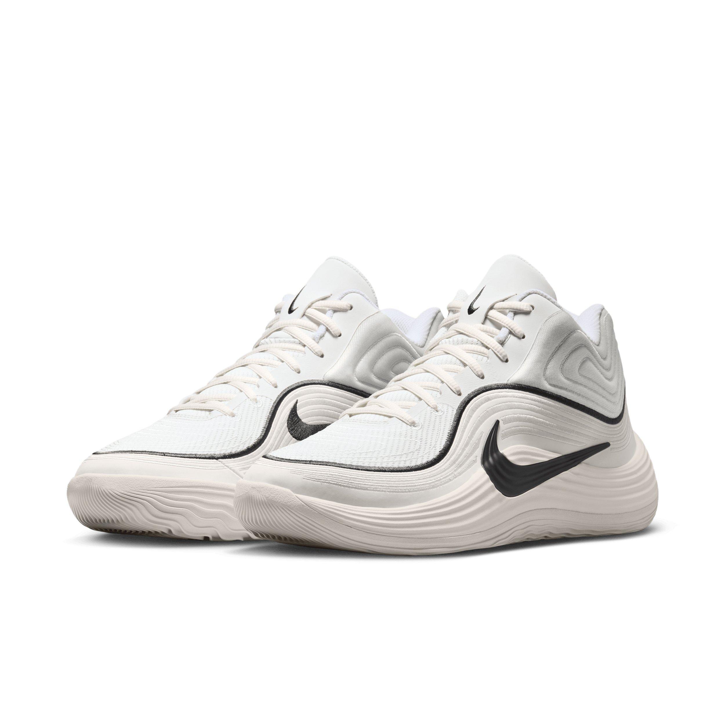 Nike Precision 8 MID "Phantom/Summit White/Off Noir/Off Noir" Men's Basketball Shoe - PHANTOM/WHITE/OFF NOIR/OFF NOIR Thumbnail View 3