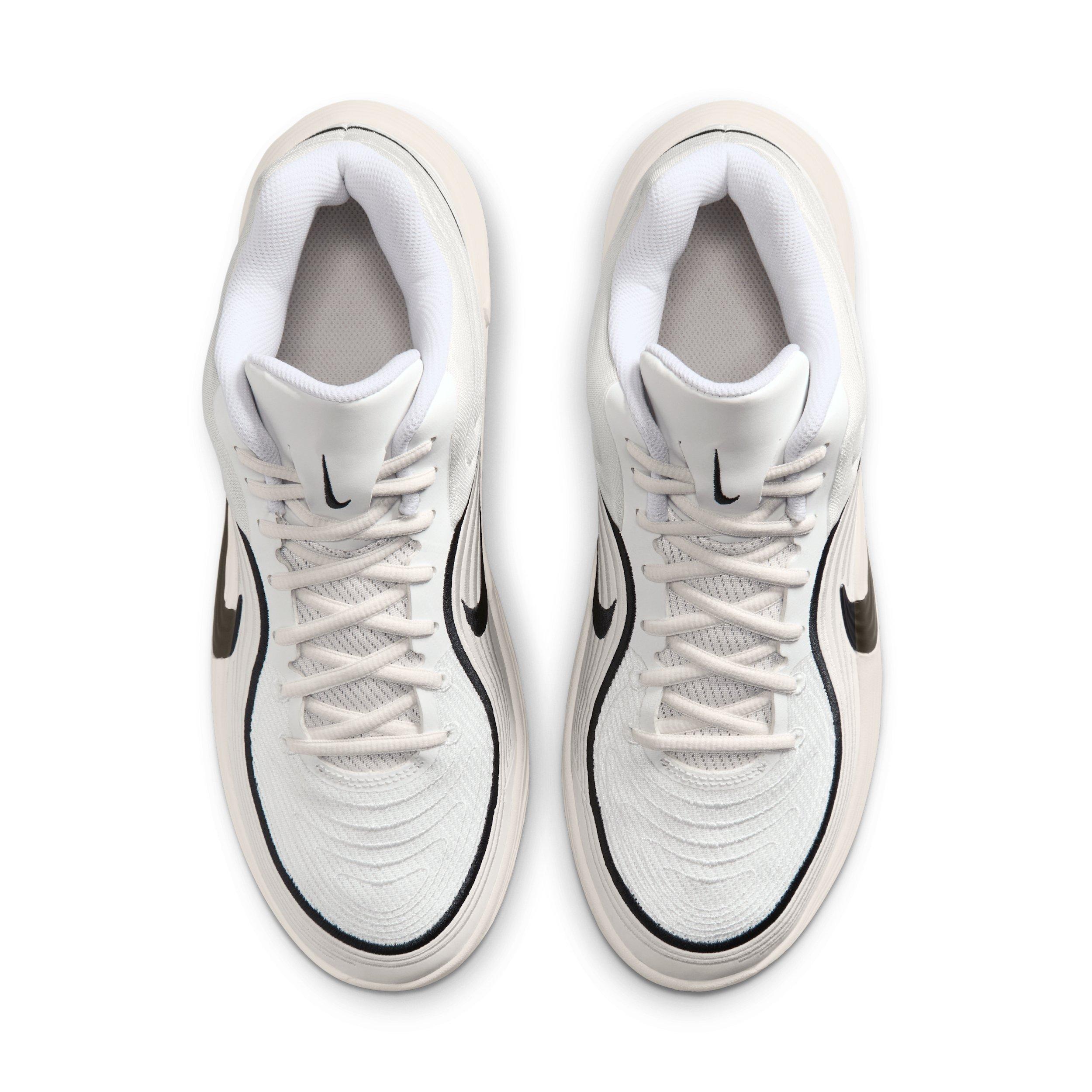 Nike Precision 8 MID "Phantom/Summit White/Off Noir/Off Noir" Men's Basketball Shoe - PHANTOM/WHITE/OFF NOIR/OFF NOIR Thumbnail View 4