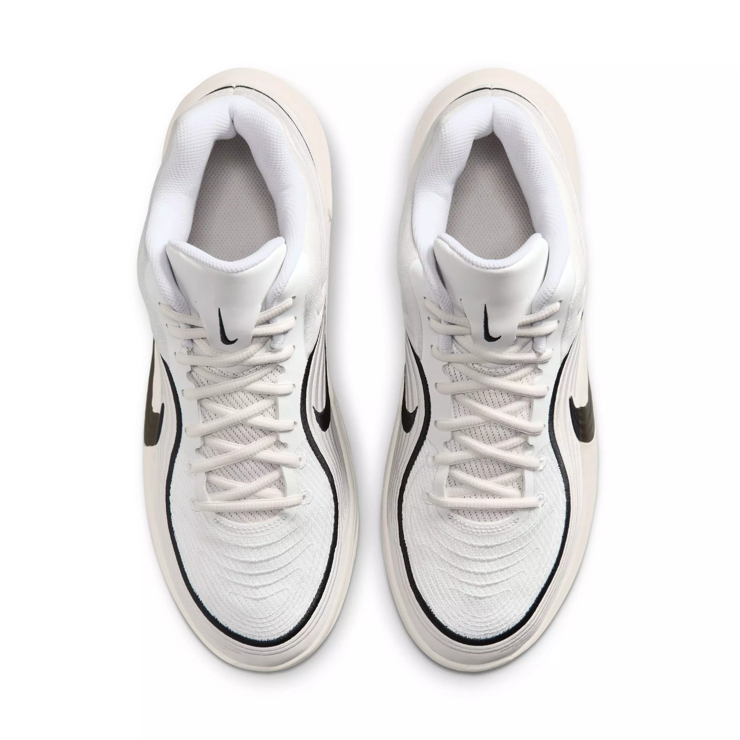 Nike Precision 8 MID "Phantom/Summit White/Off Noir/Off Noir" Men's Basketball Shoe - PHANTOM/WHITE/OFF NOIR/OFF NOIR
