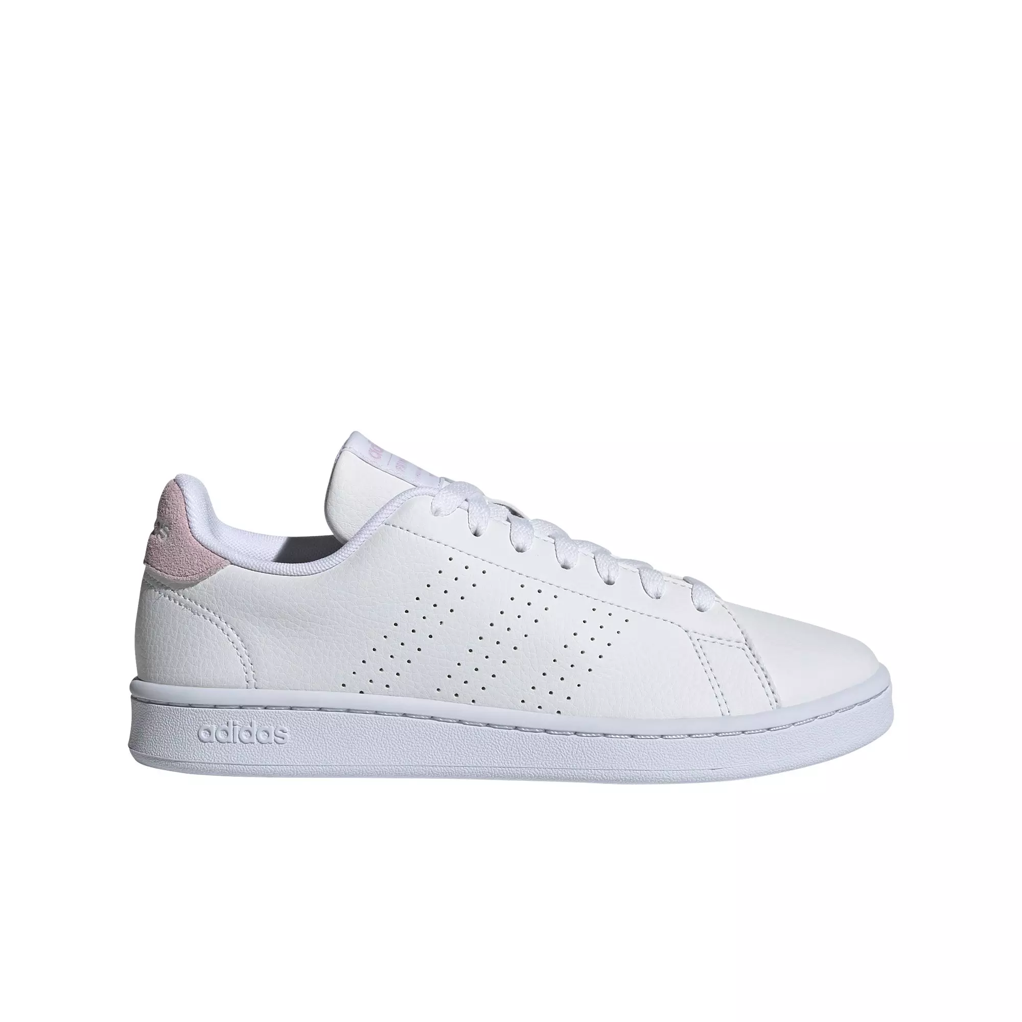 adidas Advantage "Ftwr White/Aero Pink S18" Women's Shoe - WHITE