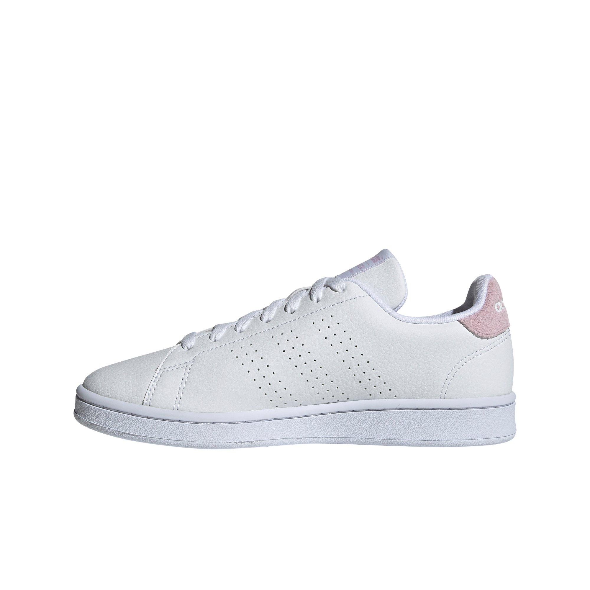 adidas Advantage "Ftwr White/Aero Pink S18" Women's Shoe - WHITE Thumbnail View 2