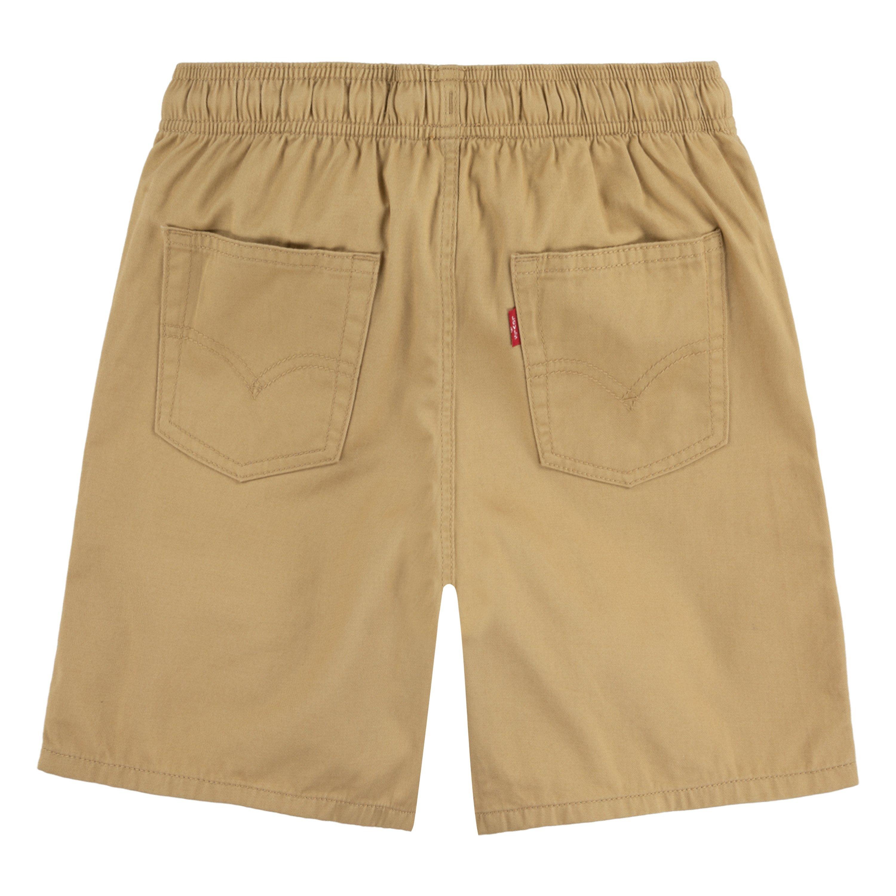 Levi's Pull On Big Boys' Lt Brown Woven Shorts - LT BROWN Thumbnail View 8