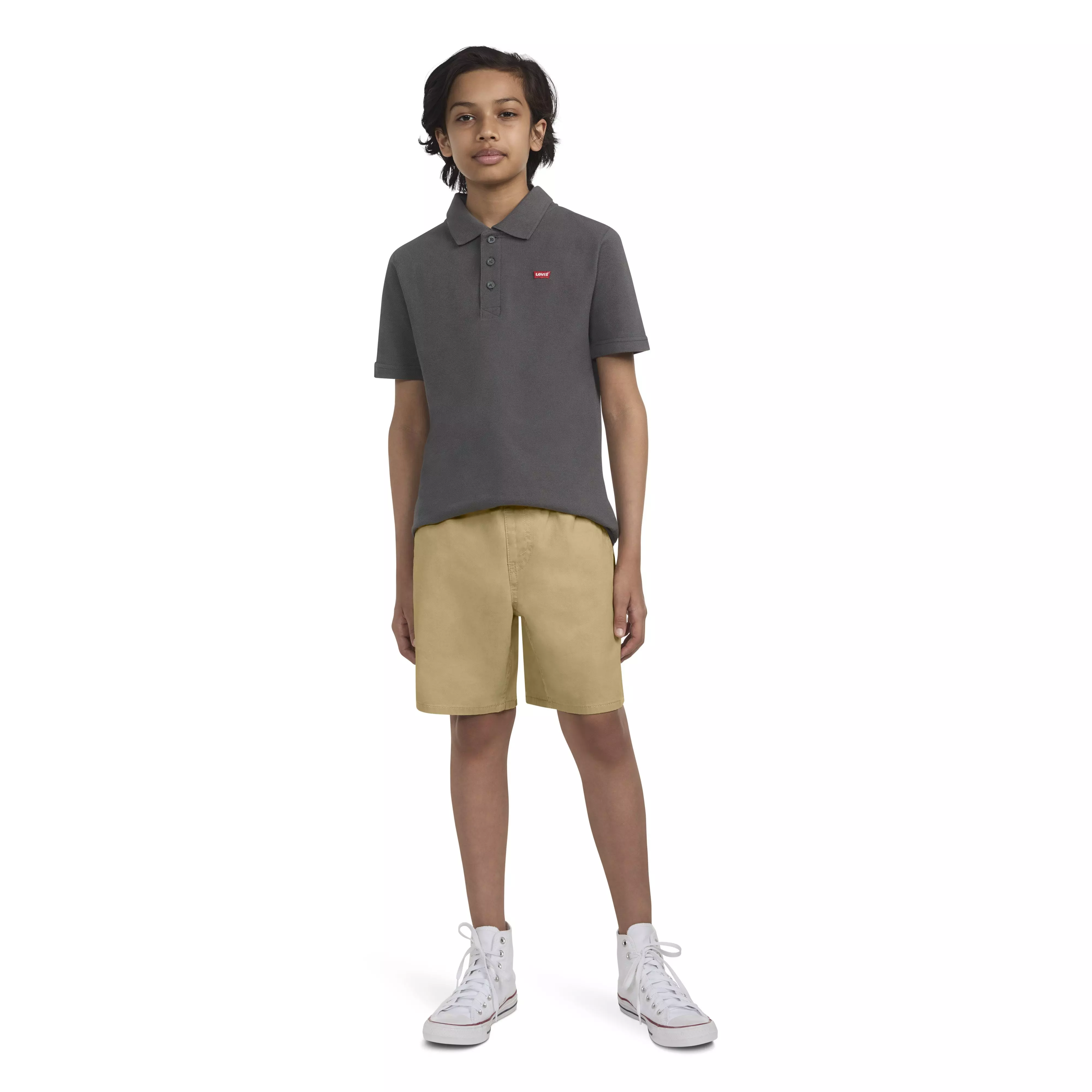 Levi's Pull On Big Boys' Lt Brown Woven Shorts - LT BROWN