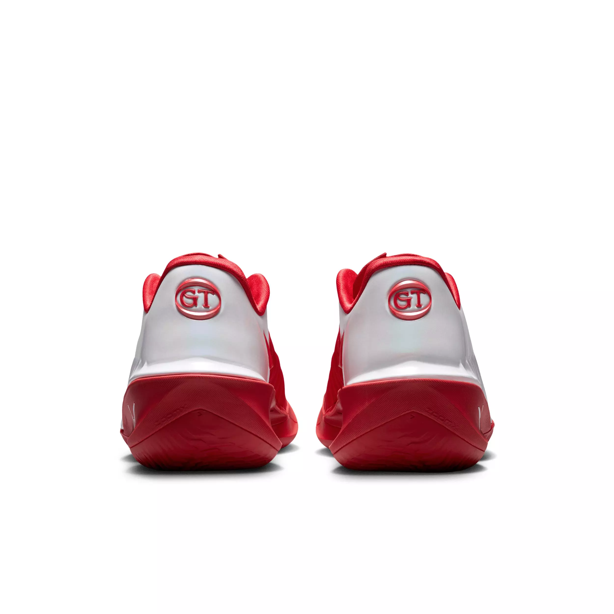 Nike G.T. Cut 4 "White/University Red/Metallic Silver" Men's Basketball Shoe - WHITE/RED/SILVER