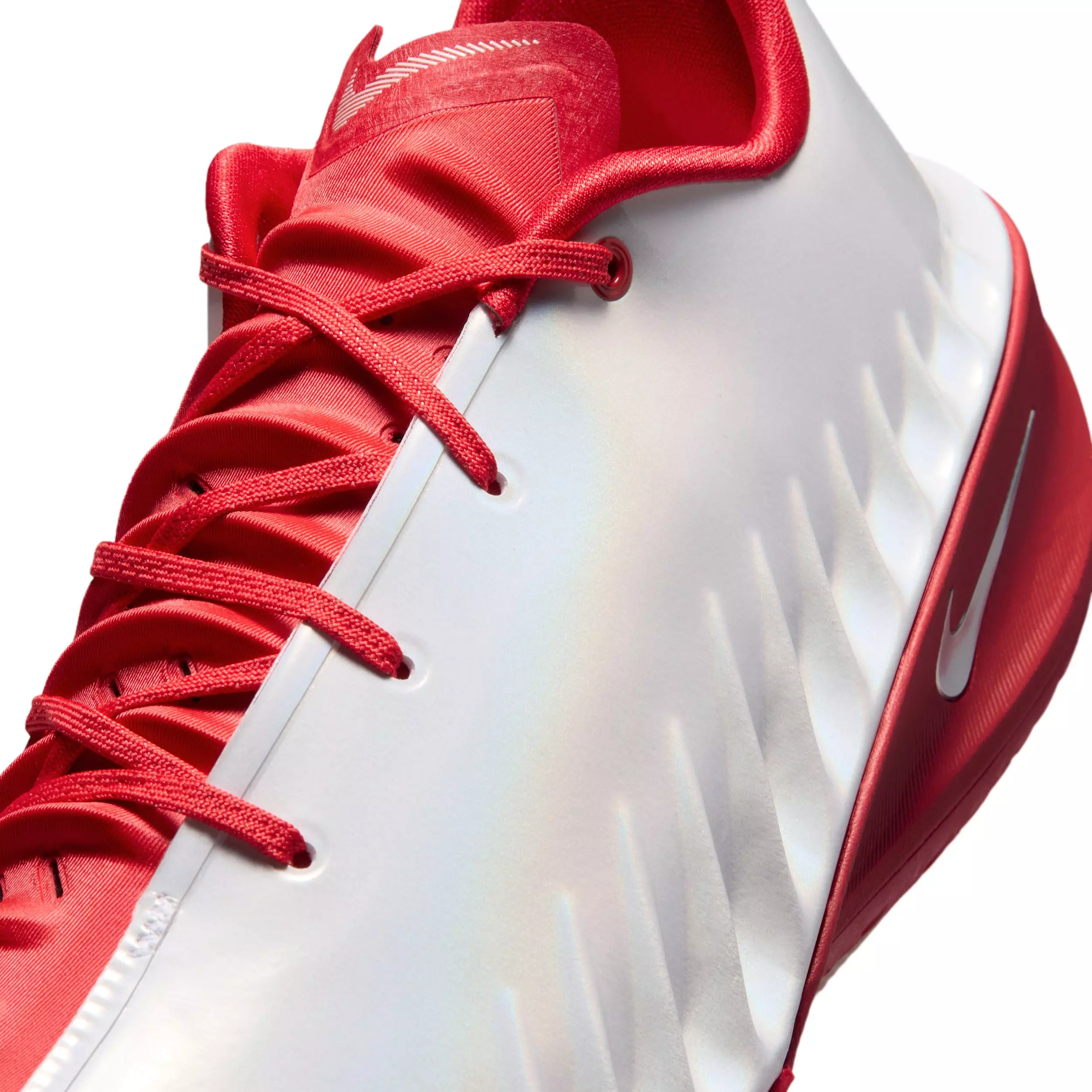 Nike G.T. Cut 4 "White/University Red/Metallic Silver" Men's Basketball Shoe - WHITE/RED/SILVER